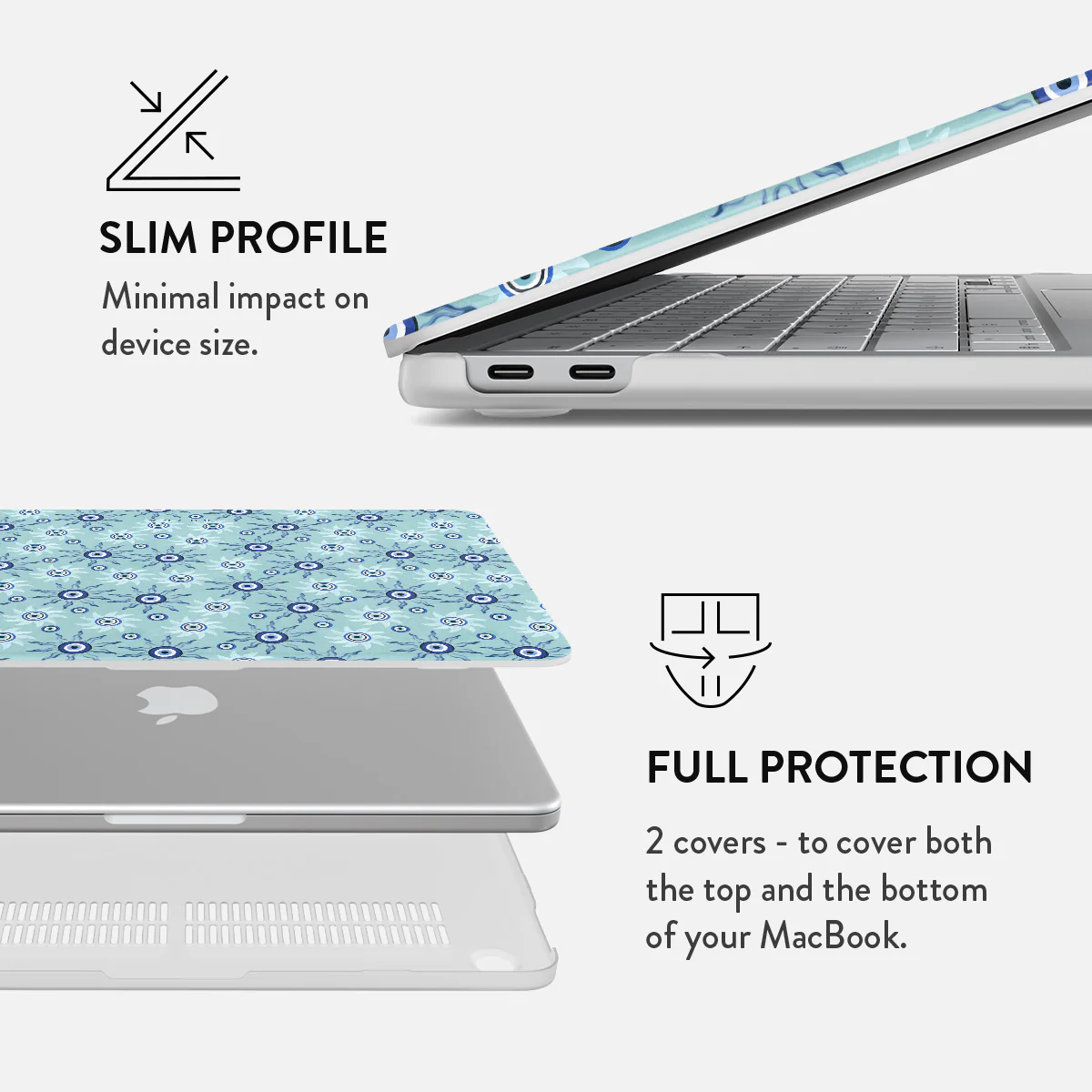 Blue Gaze - Macbook Case - Image 18