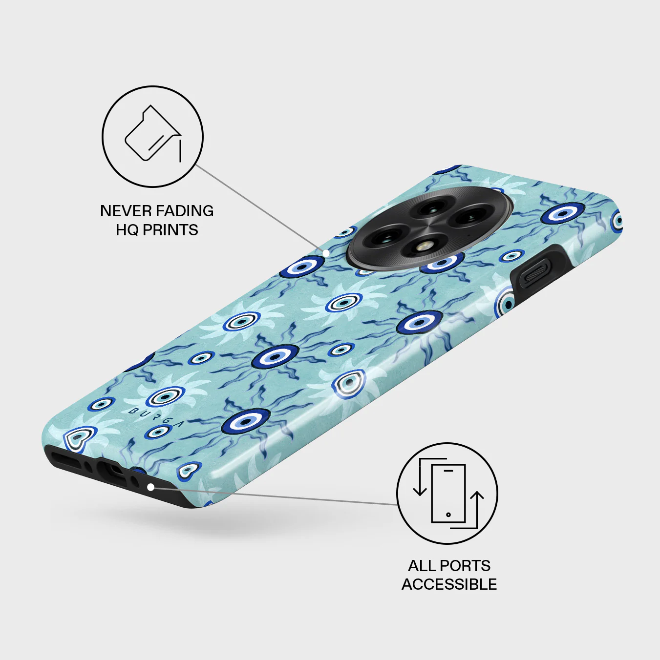 Blue Gaze - OnePlus 13 Case - Image 3