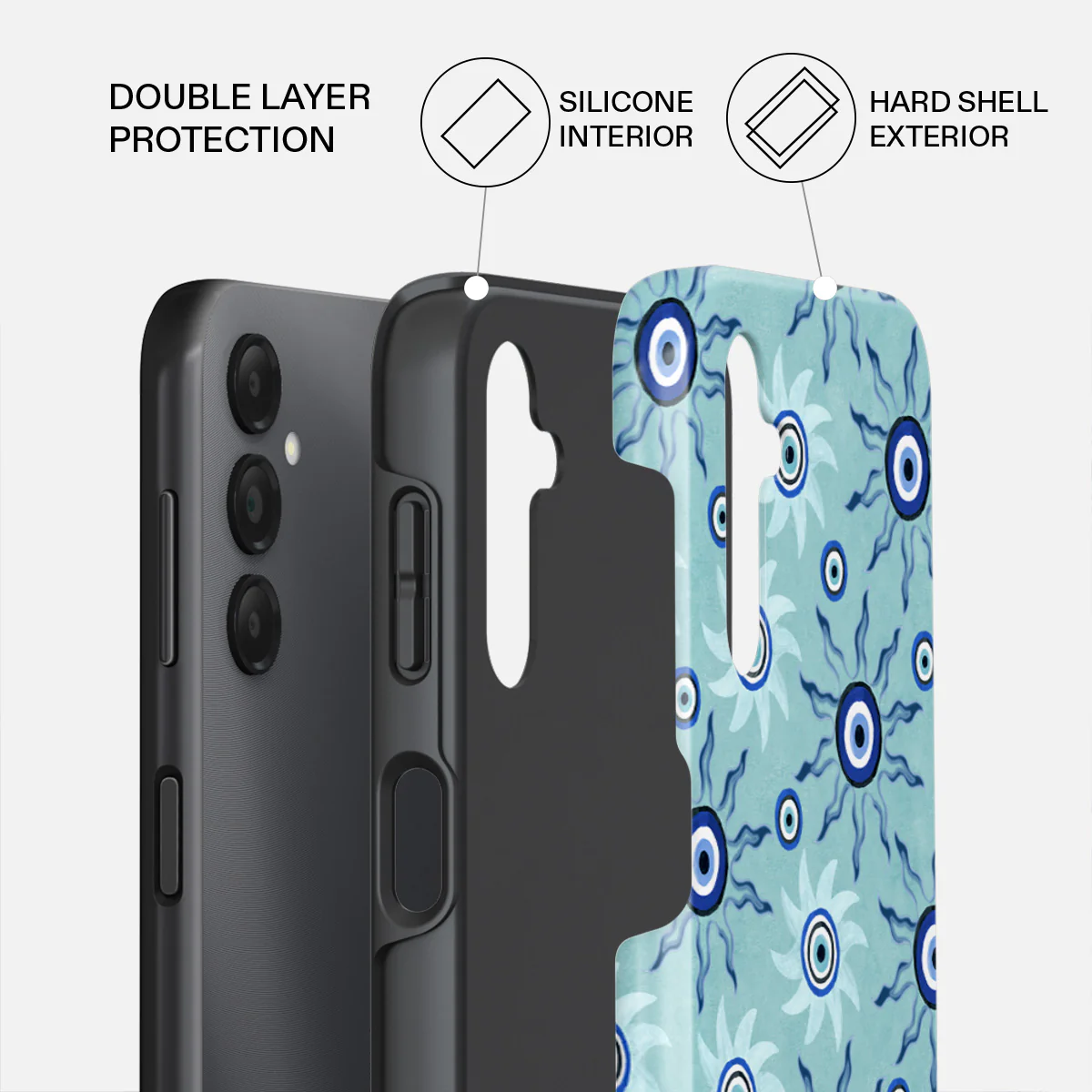 Blue Gaze - Samsung Galaxy A14 5G Case - Image 2