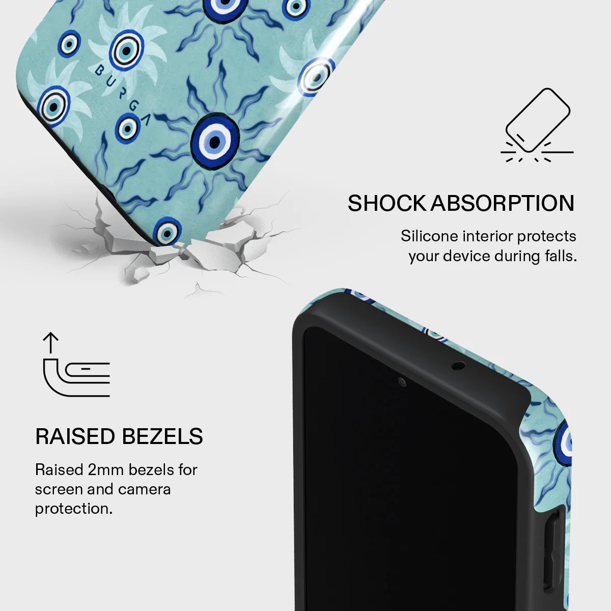 Blue Gaze - Samsung Galaxy A14 5G Case - Image 4