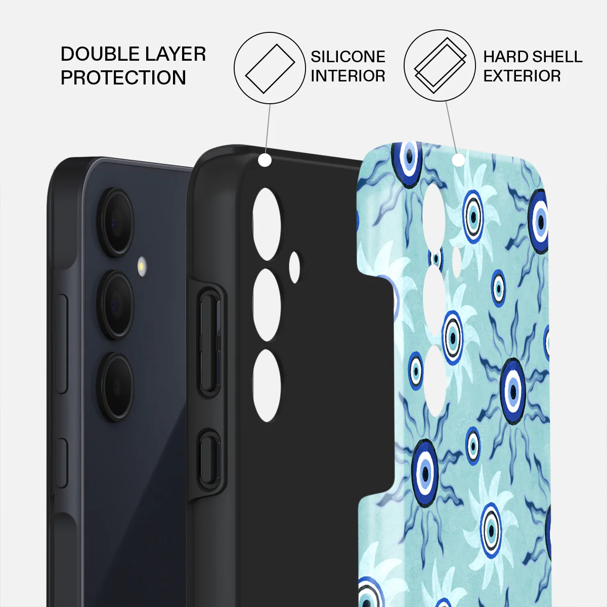 Blue Gaze - Samsung Galaxy A35 Case - Image 2