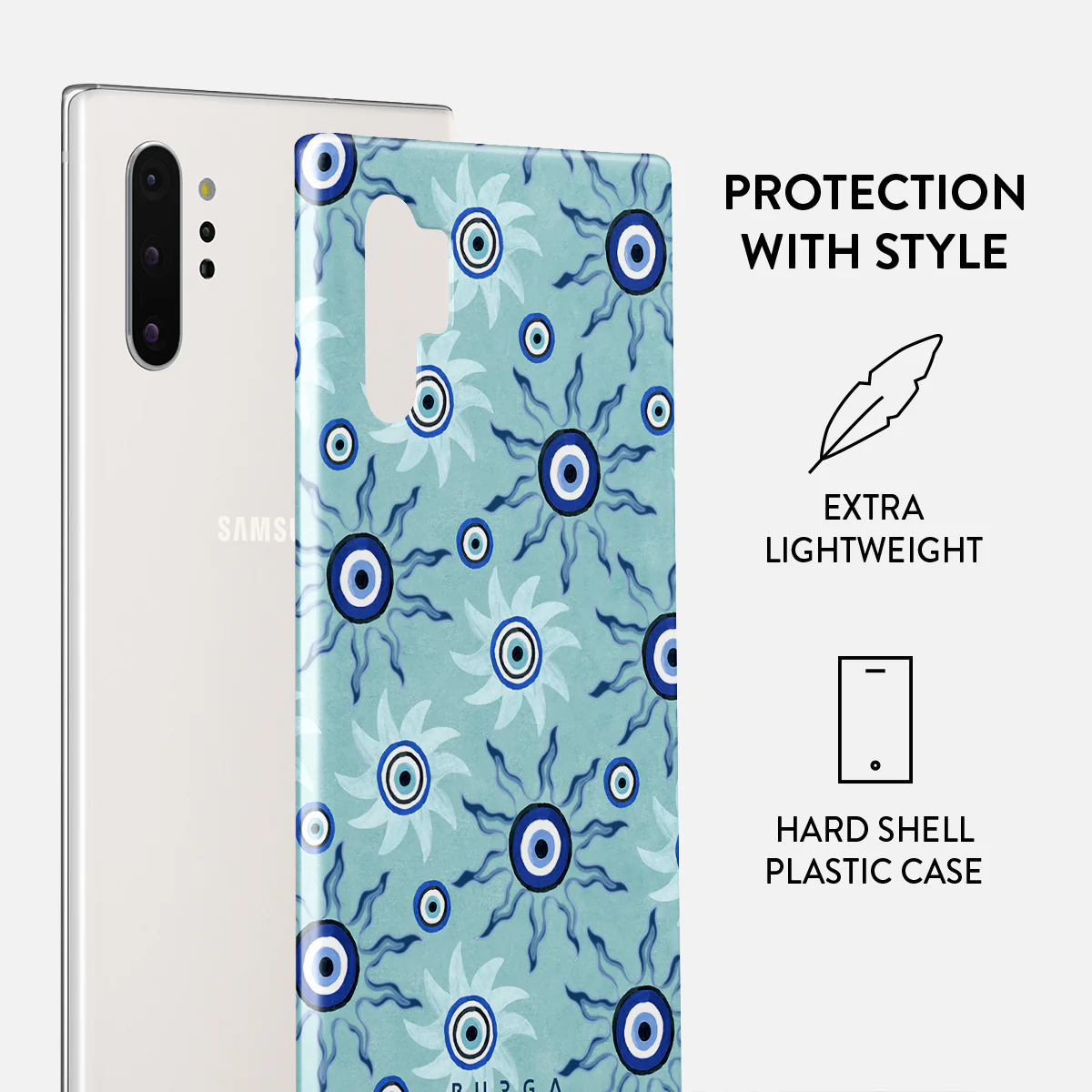 Blue Gaze - Samsung Galaxy Note 10 Plus Case - Image 2