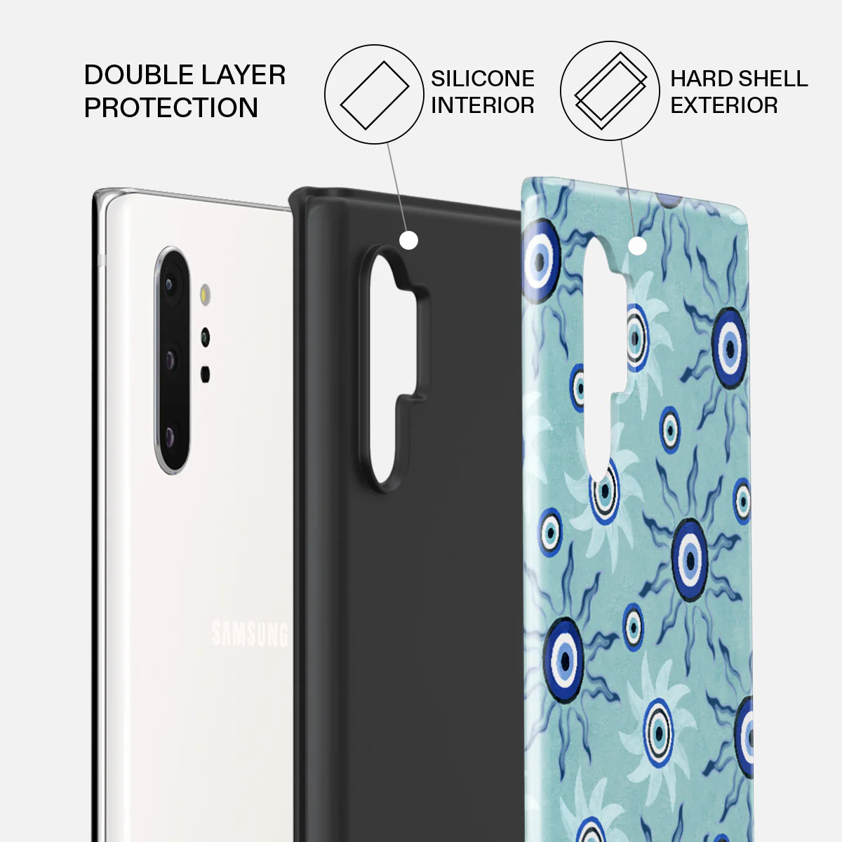 Blue Gaze - Samsung Galaxy Note 10 Plus Case - Image 6