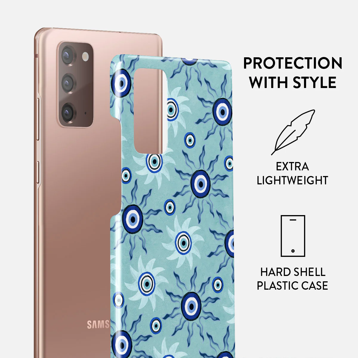 Blue Gaze - Samsung Galaxy Note 20 4G / 5G Case - Image 2