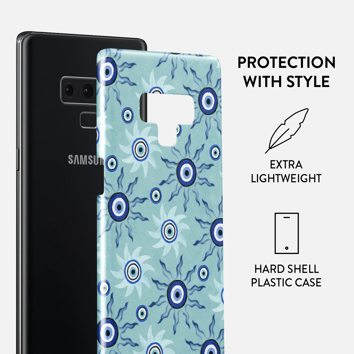 Blue Gaze - Samsung Galaxy Note 9 Case - Image 2