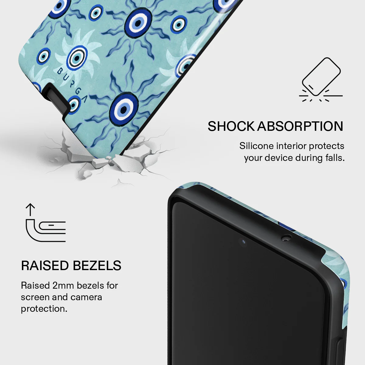 Blue Gaze - Samsung Galaxy S20 FE 4G / 5G Case - Image 4