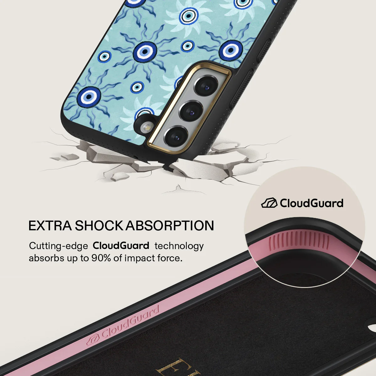 Blue Gaze - Samsung Galaxy S22 Case - Image 7