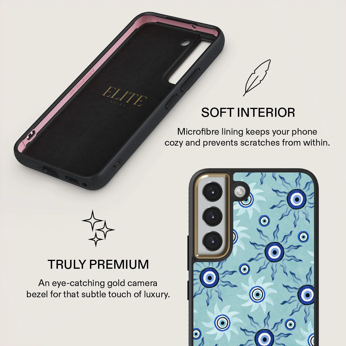 Blue Gaze - Samsung Galaxy S22 Plus Case - Image 10