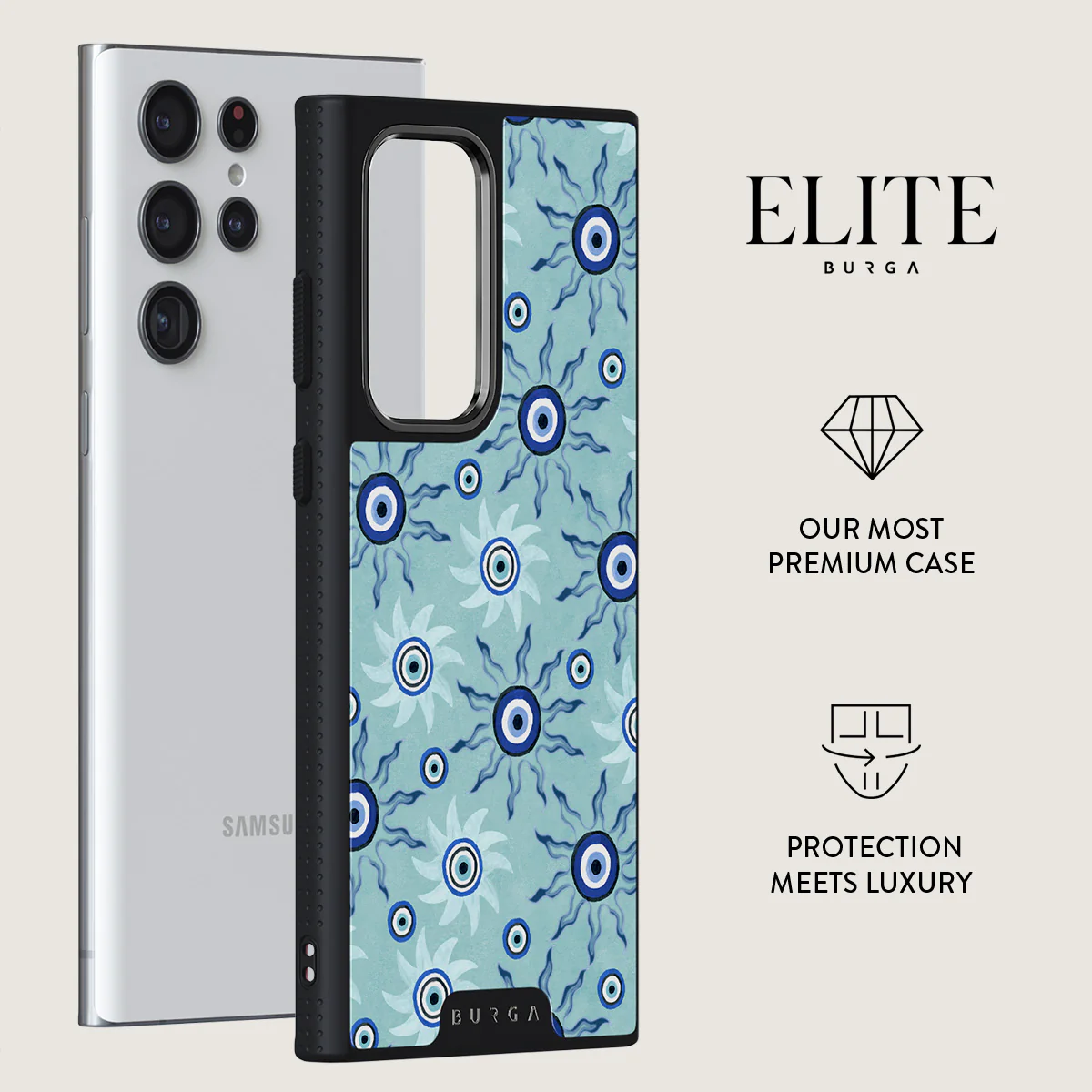 Blue Gaze - Samsung Galaxy S22 Ultra Case - Image 13