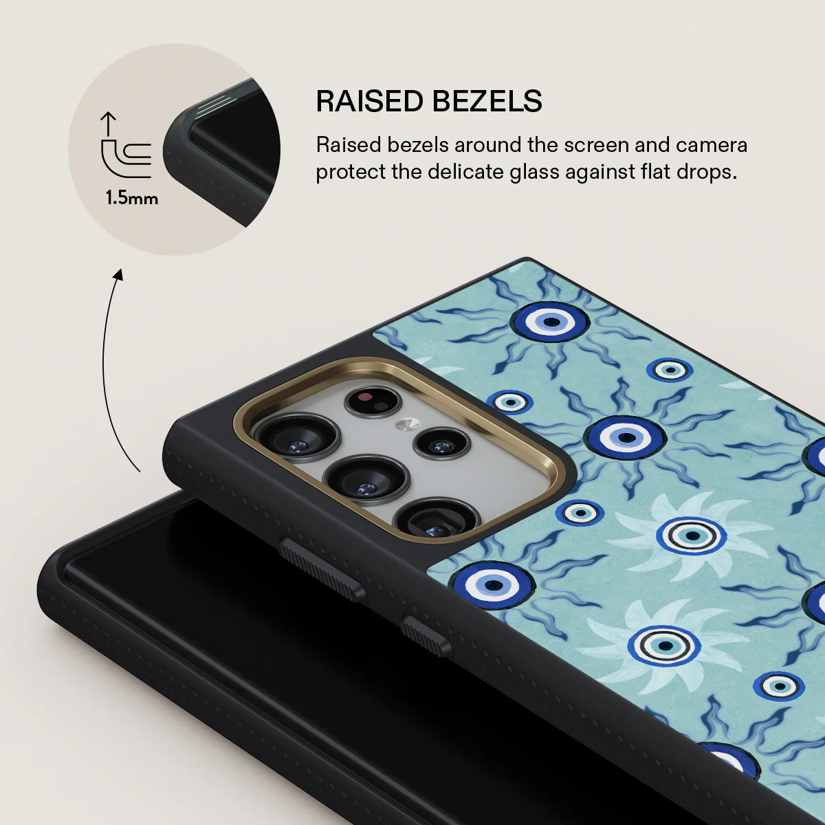 Blue Gaze - Samsung Galaxy S22 Ultra Case - Image 8