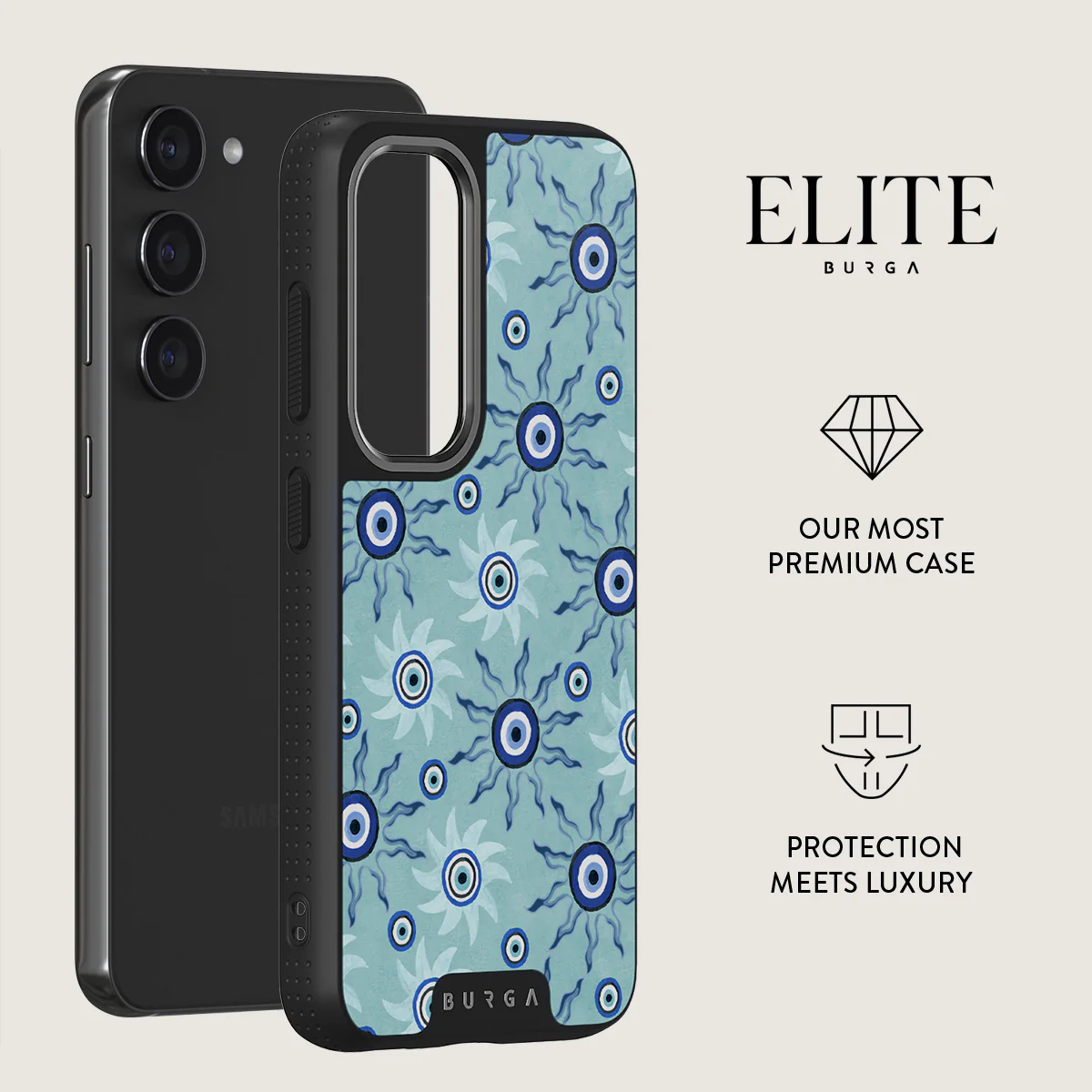 Blue Gaze - Samsung Galaxy S23 Case - Image 13