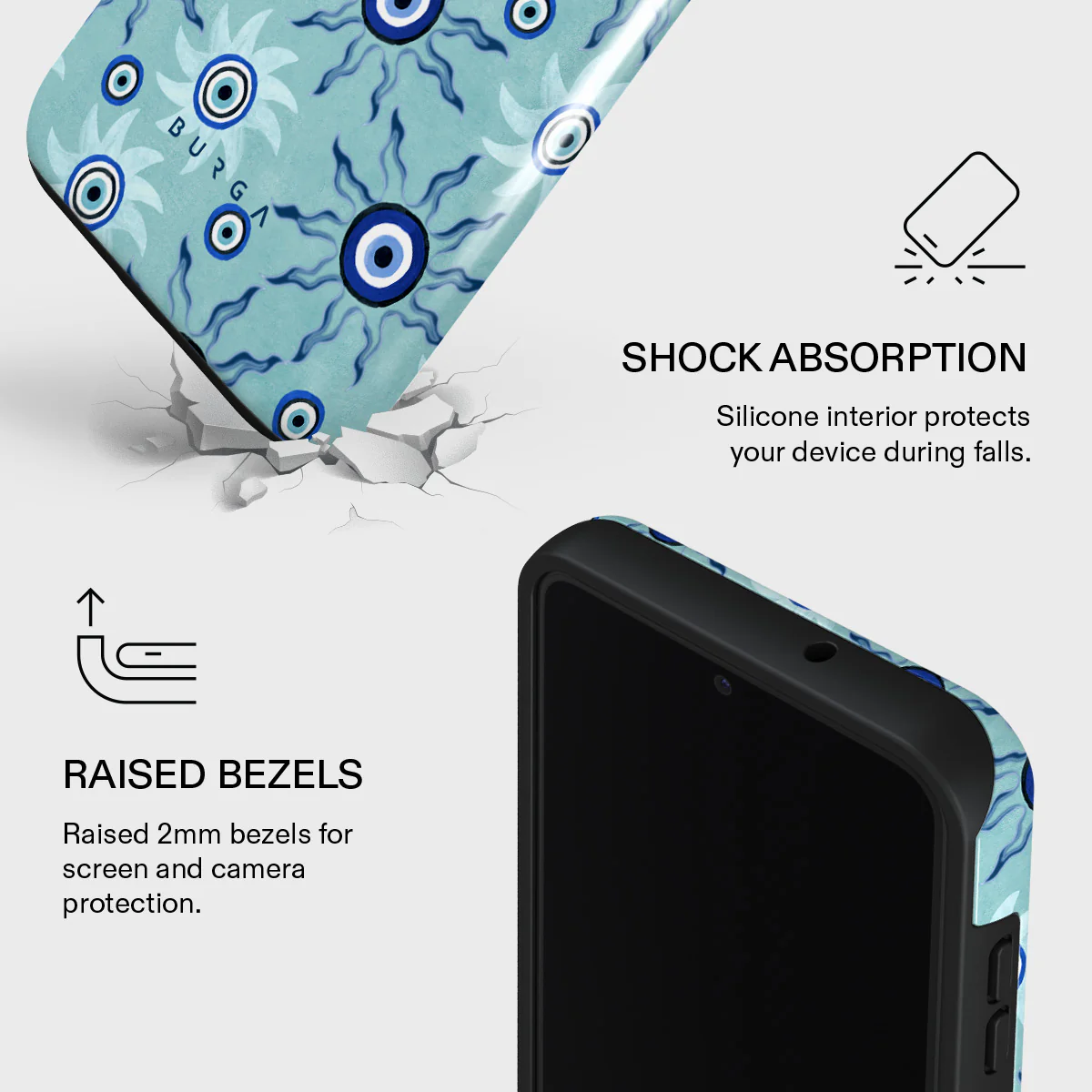 Blue Gaze - Samsung Galaxy S23 Case - Image 4