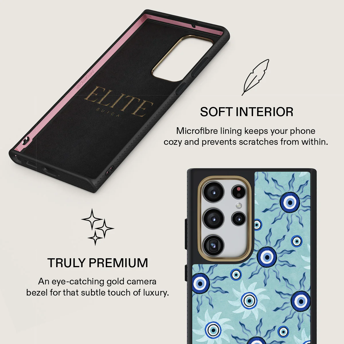 Blue Gaze - Samsung Galaxy S23 Ultra Case - Image 10