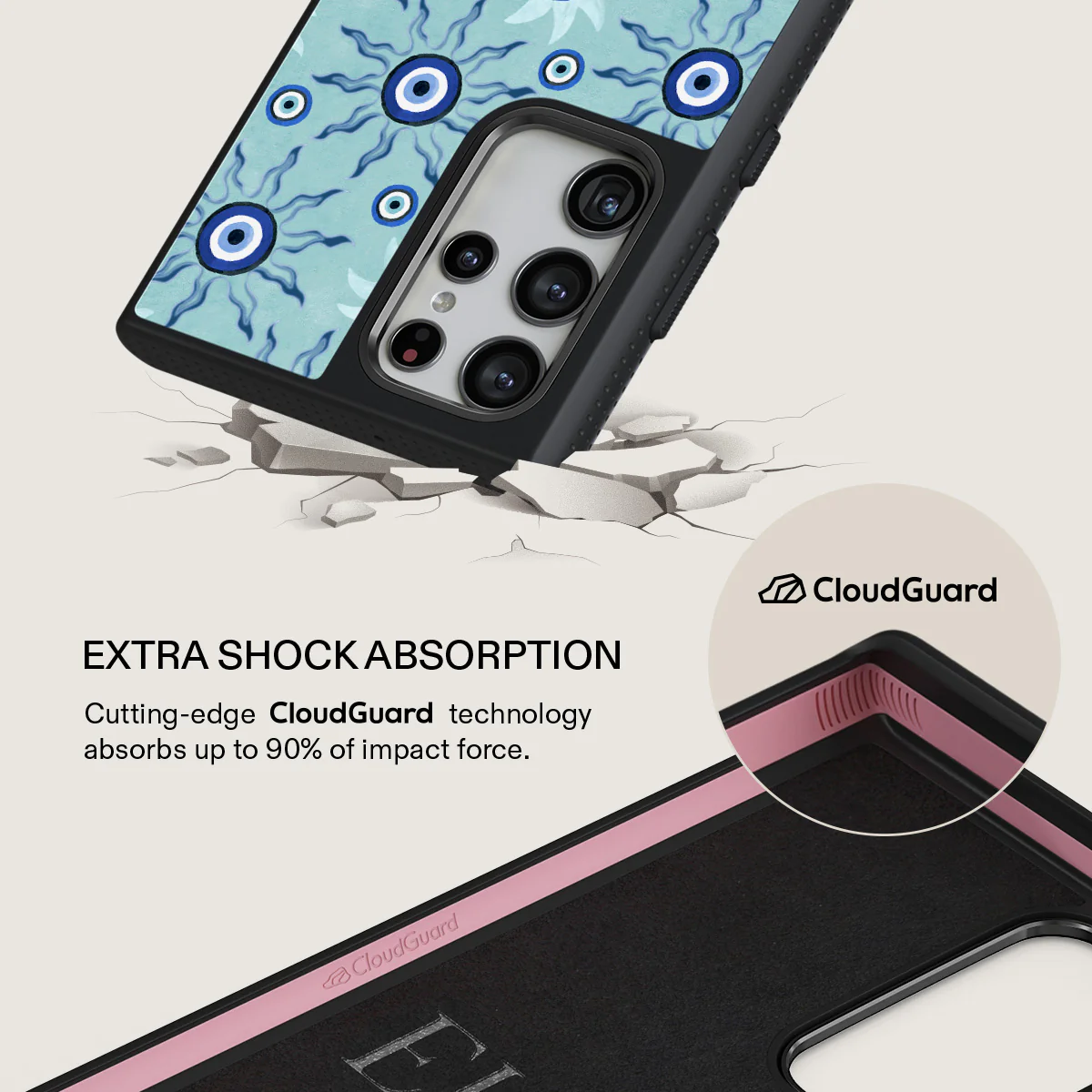 Blue Gaze - Samsung Galaxy S23 Ultra Case - Image 14