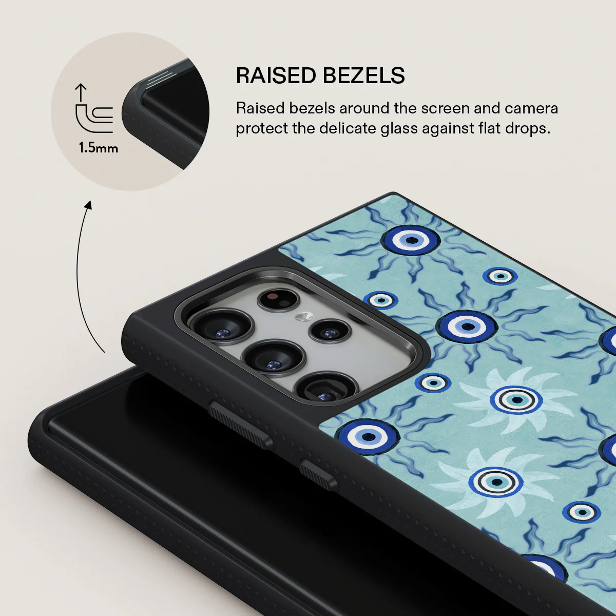 Blue Gaze - Samsung Galaxy S23 Ultra Case - Image 15