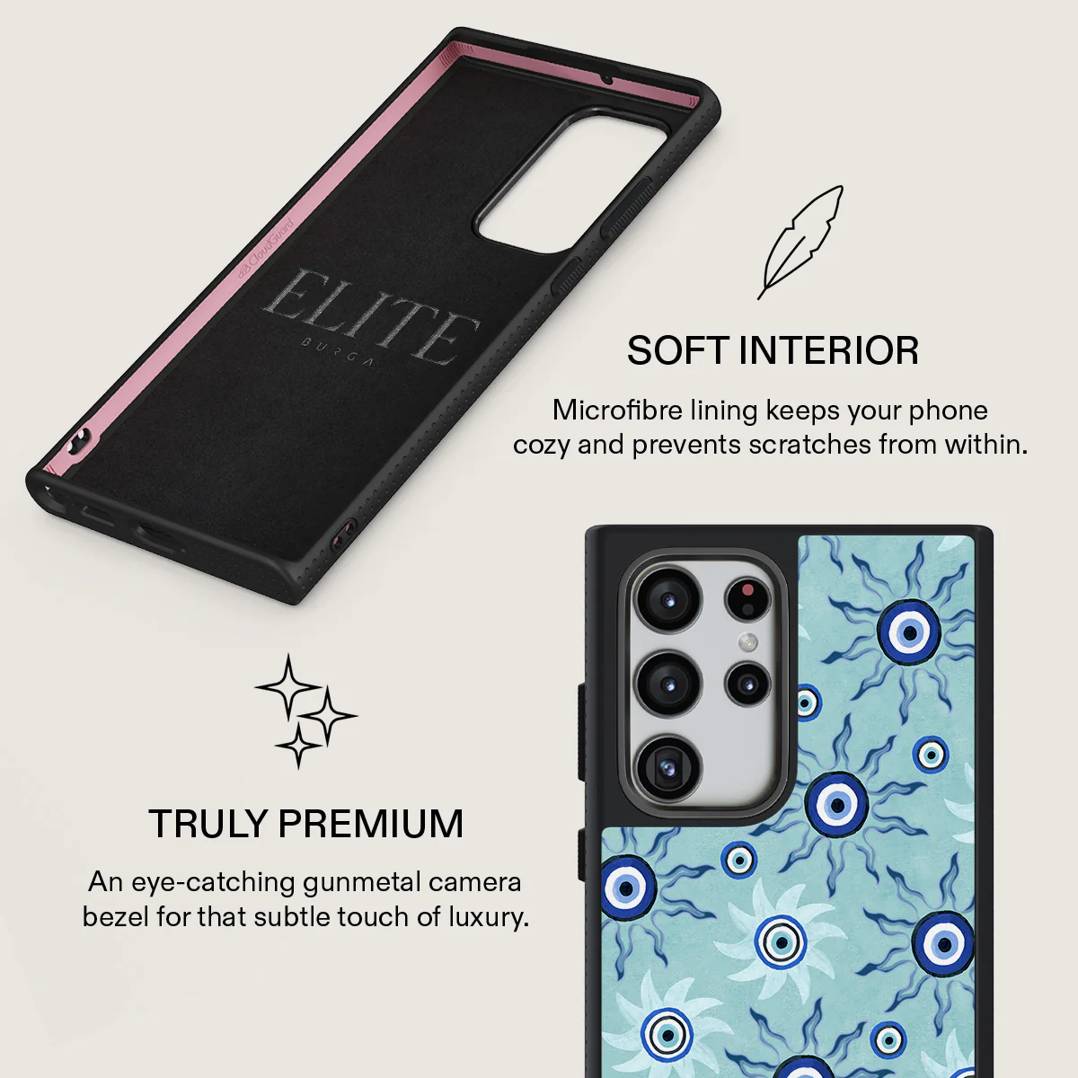 Blue Gaze - Samsung Galaxy S23 Ultra Case - Image 17