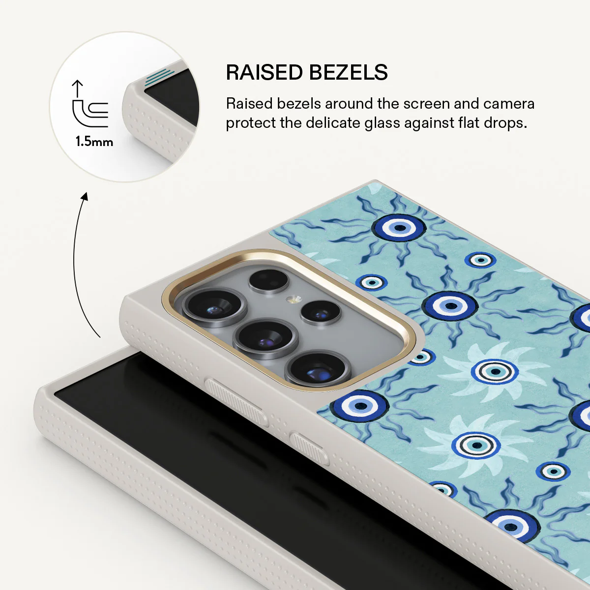 Blue Gaze - Samsung Galaxy S23 Ultra Case - Image 22