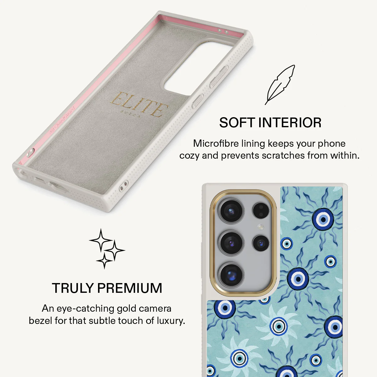 Blue Gaze - Samsung Galaxy S23 Ultra Case - Image 24