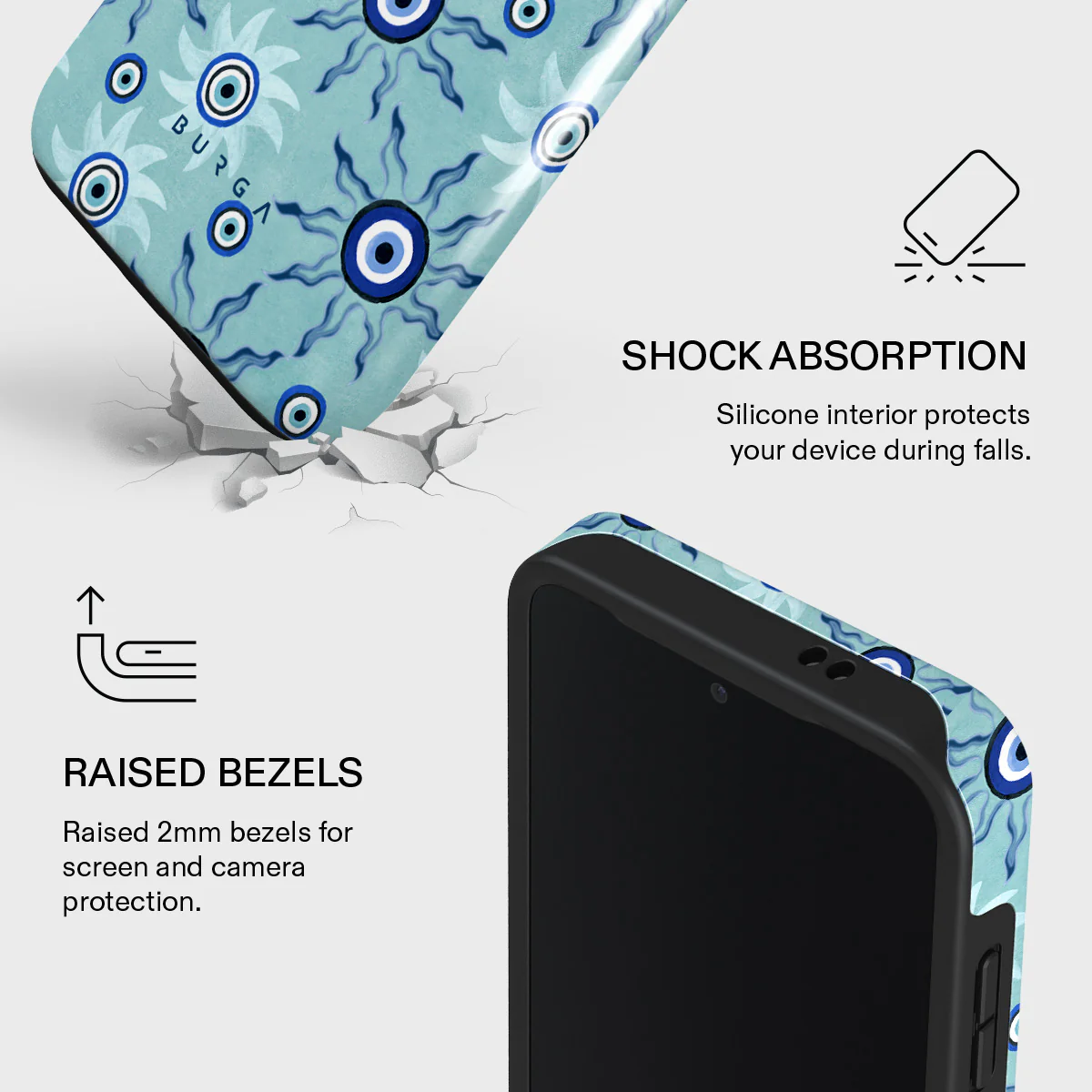Blue Gaze - Samsung Galaxy S24 Case - Image 4