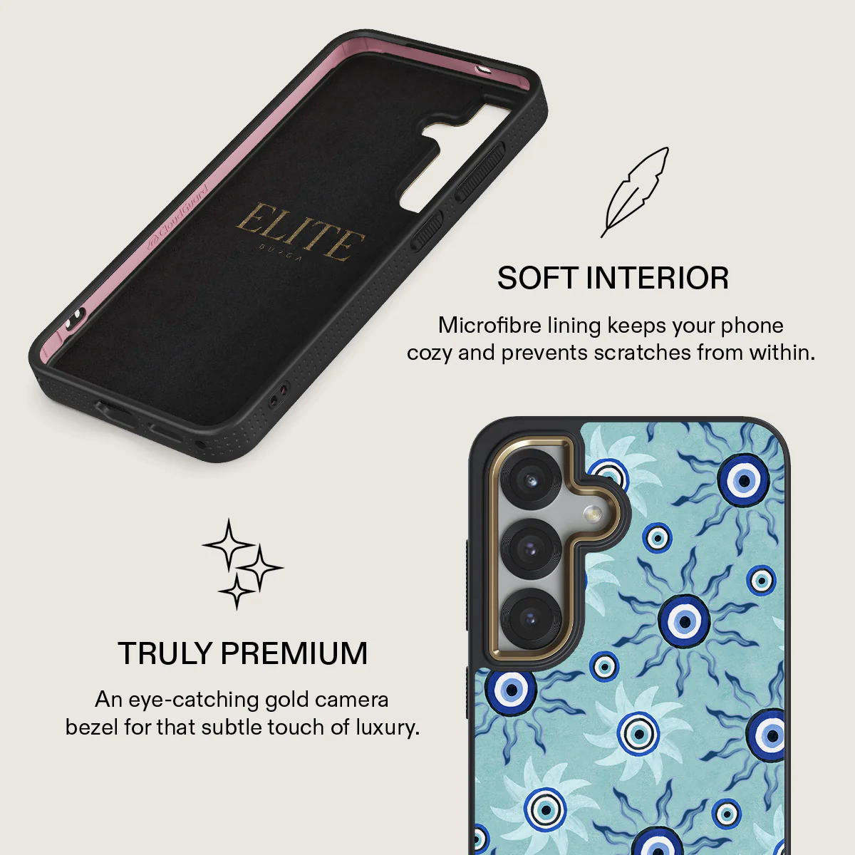 Blue Gaze - Samsung Galaxy S25 Case - Image 10