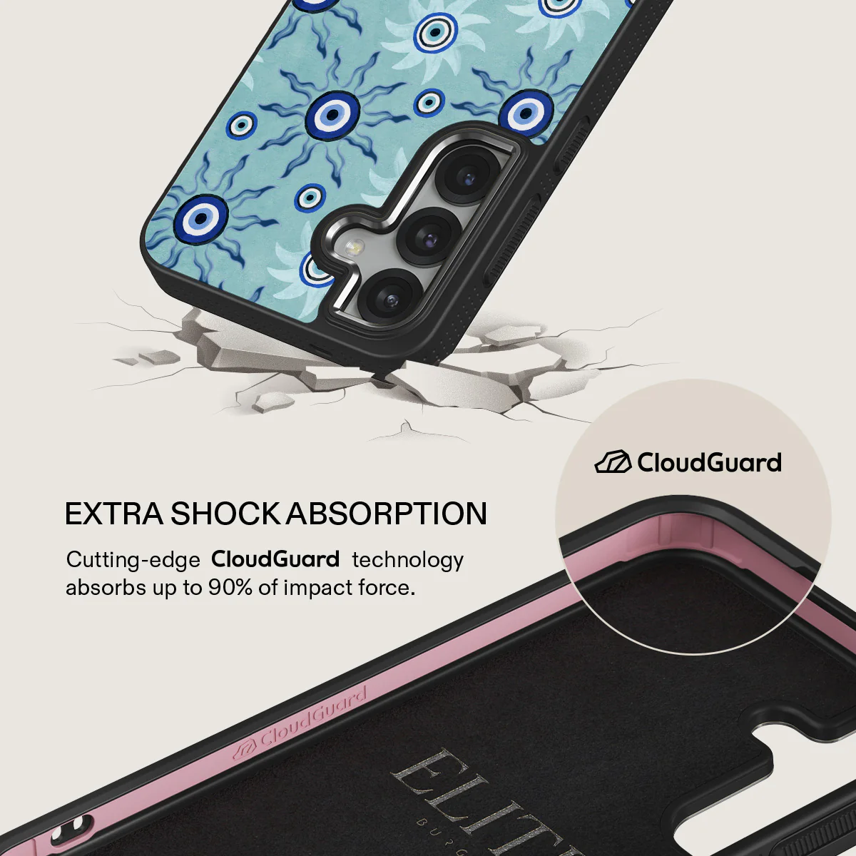 Blue Gaze - Samsung Galaxy S25 Case - Image 14