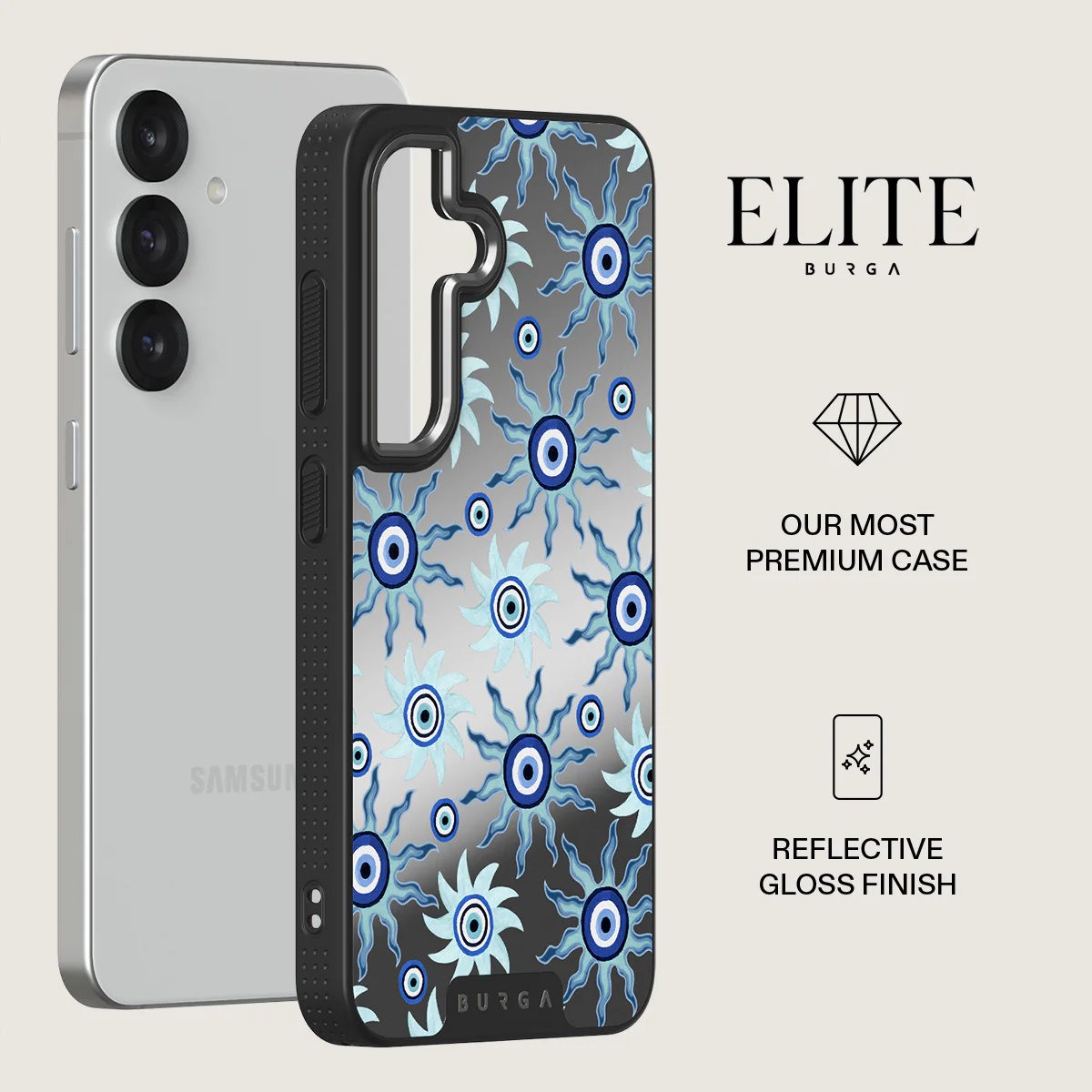 Blue Gaze - Samsung Galaxy S25 Case - Image 35