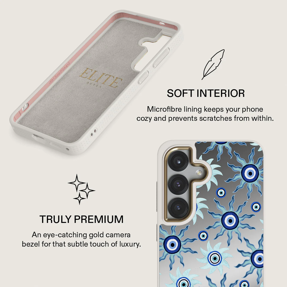 Blue Gaze - Samsung Galaxy S25 Case - Image 53