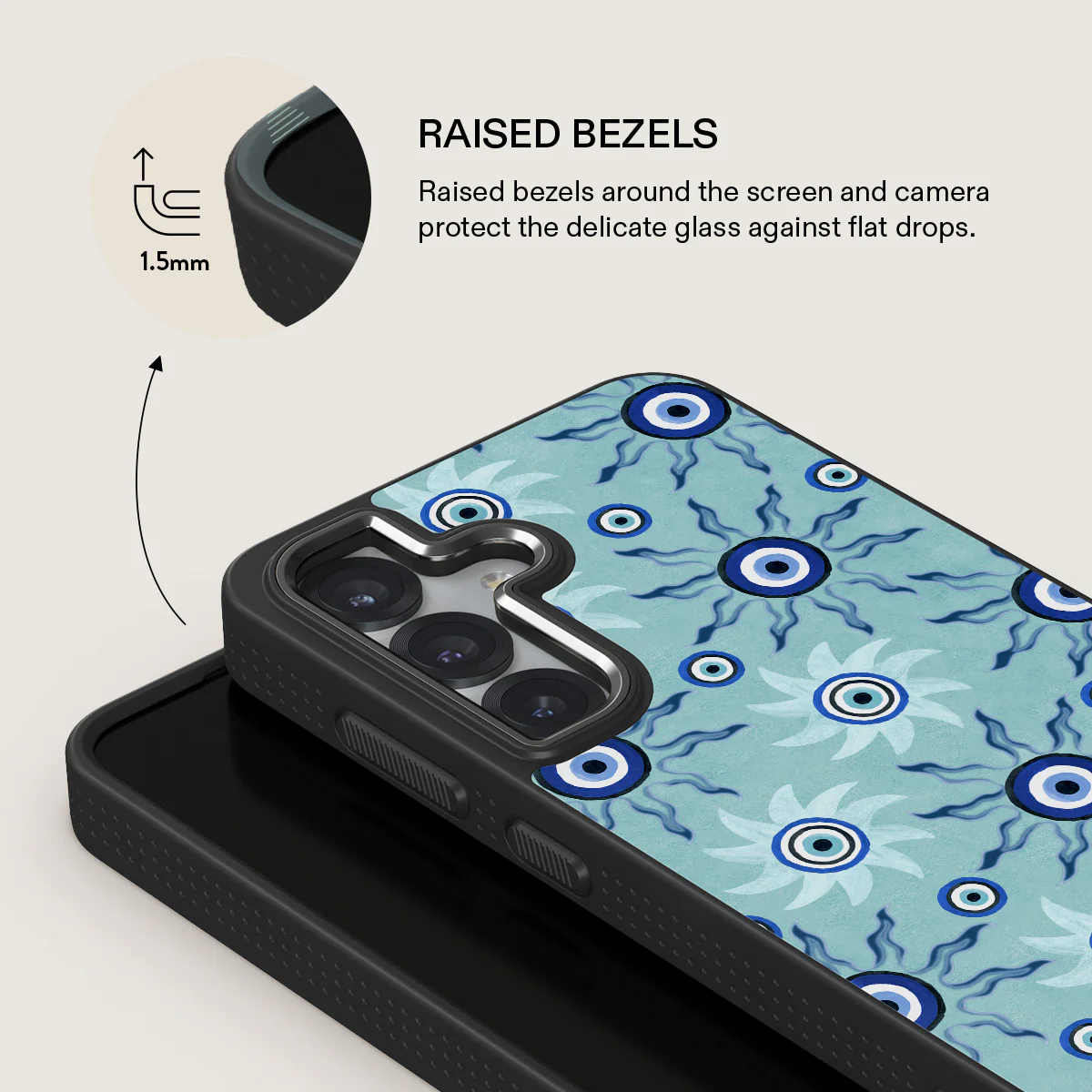 Blue Gaze - Samsung Galaxy S25 Plus Case - Image 15