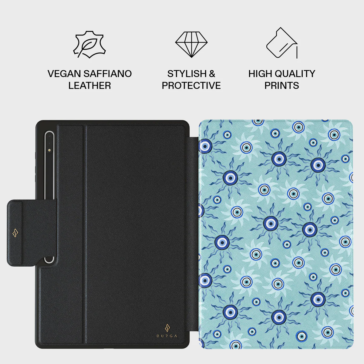 Blue Gaze - Samsung Galaxy Tab S8 Ultra Case - Image 2