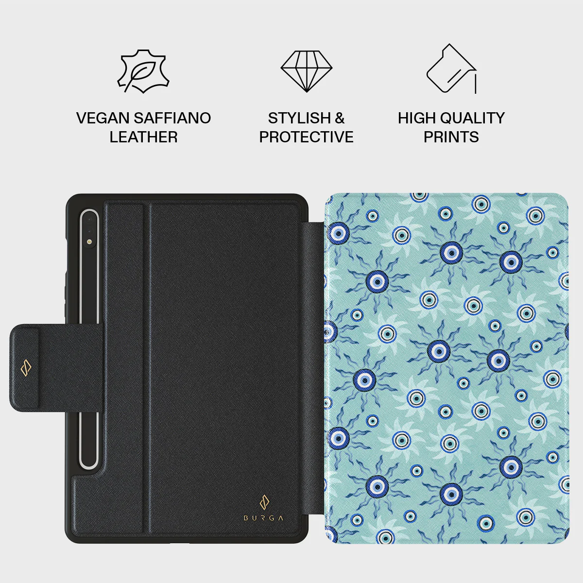 Blue Gaze - Samsung Galaxy Tab S9+ Case - Image 2