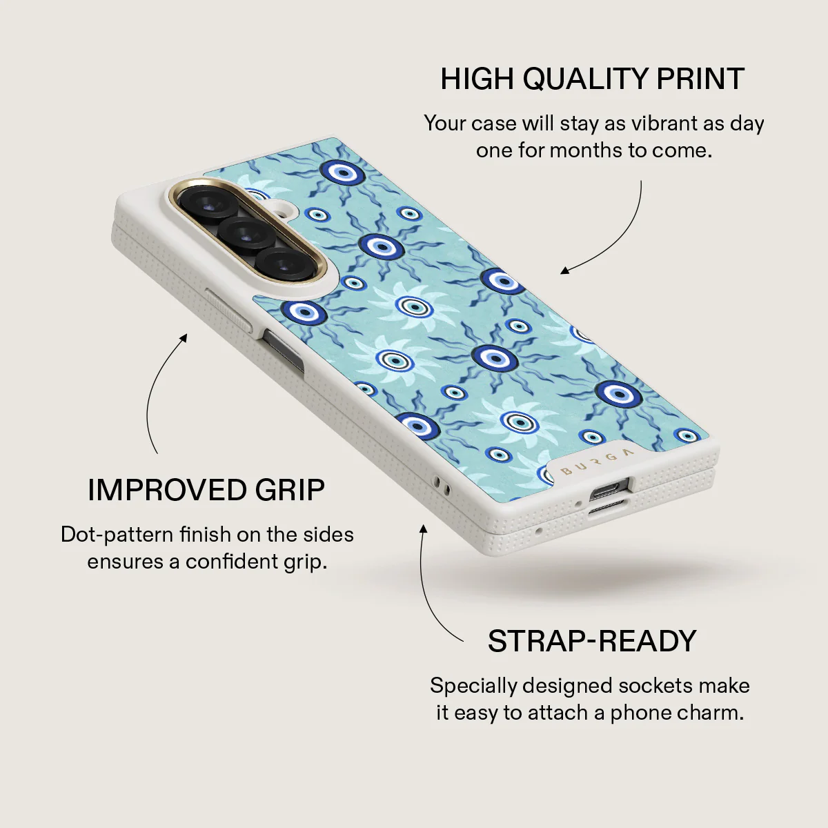 Blue Gaze - Samsung Galaxy Z Fold 7 Case - Image 19