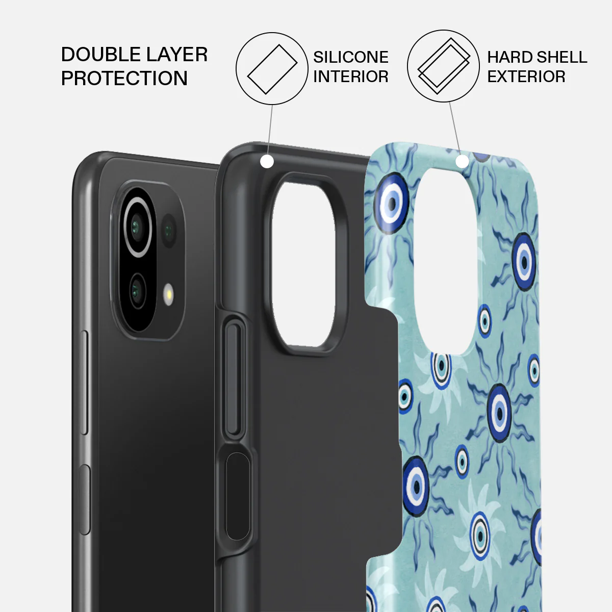 Blue Gaze - Xiaomi 11 Lite 5G NE Case - Image 2