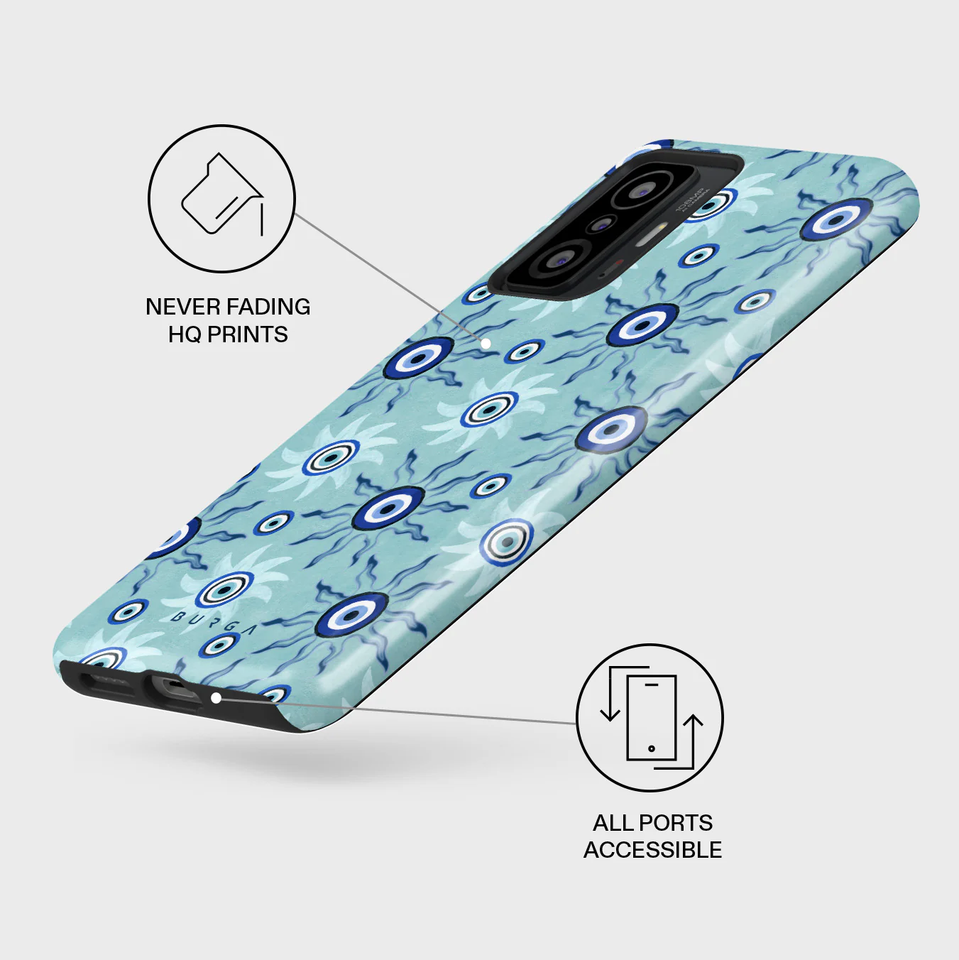 Blue Gaze - Xiaomi 11T / 11T Pro Case - Image 3