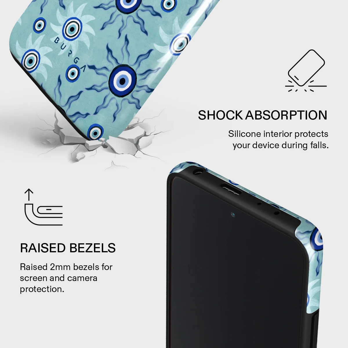 Blue Gaze - Xiaomi Redmi Note 10 Pro Case - Image 4