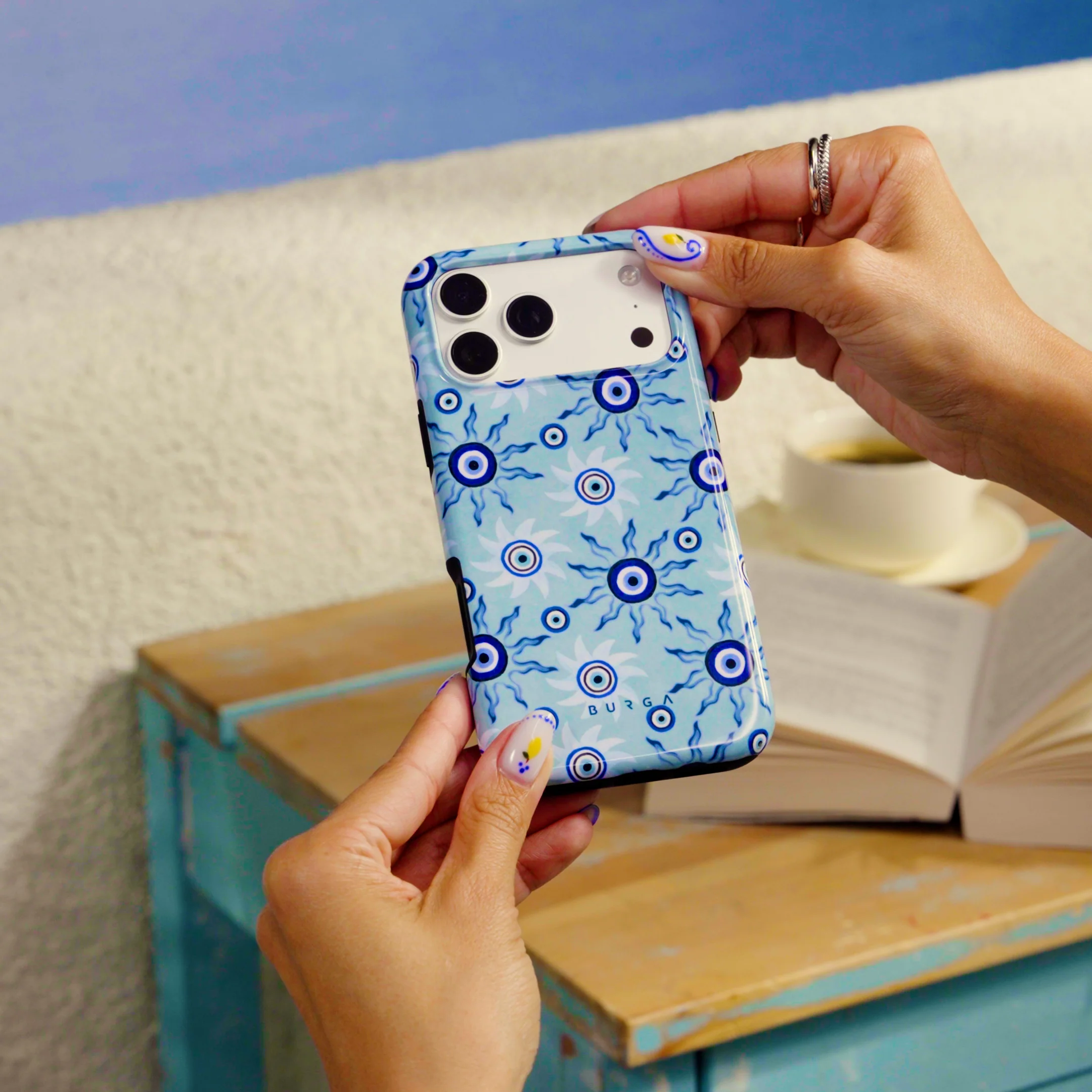 Blue Gaze - Xiaomi Redmi Note 12 Pro+ 5G Case - Image 5