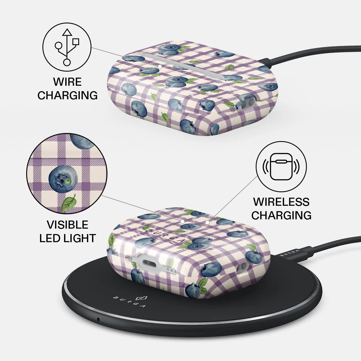 Blueberry Muffin - AirPods Pro 3 Case - Image 3