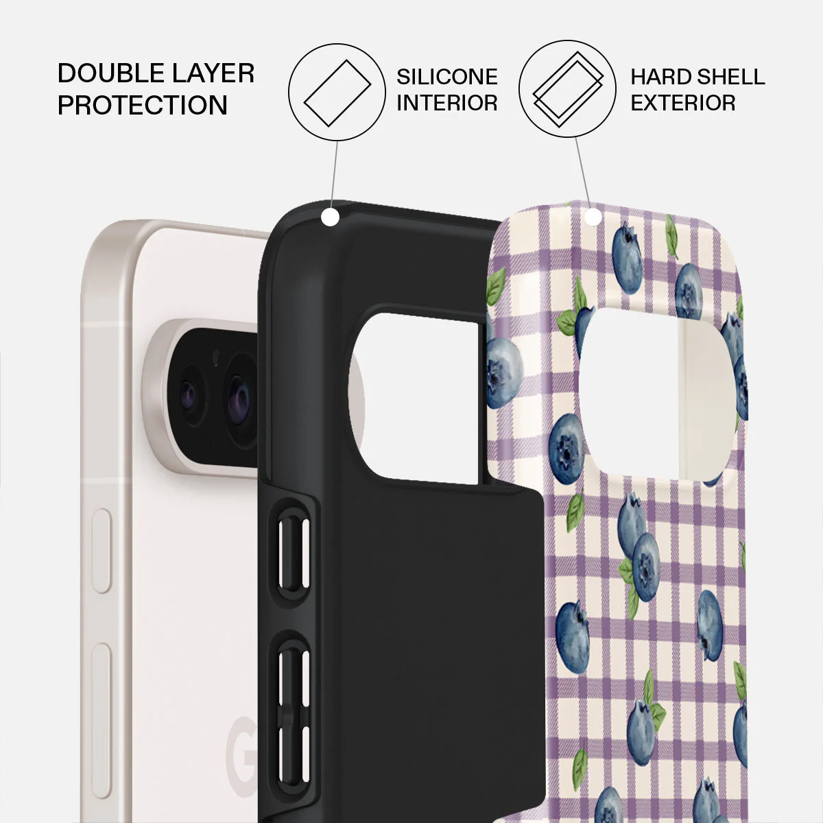 Blueberry Muffin - Google Pixel 10 Case - Image 2