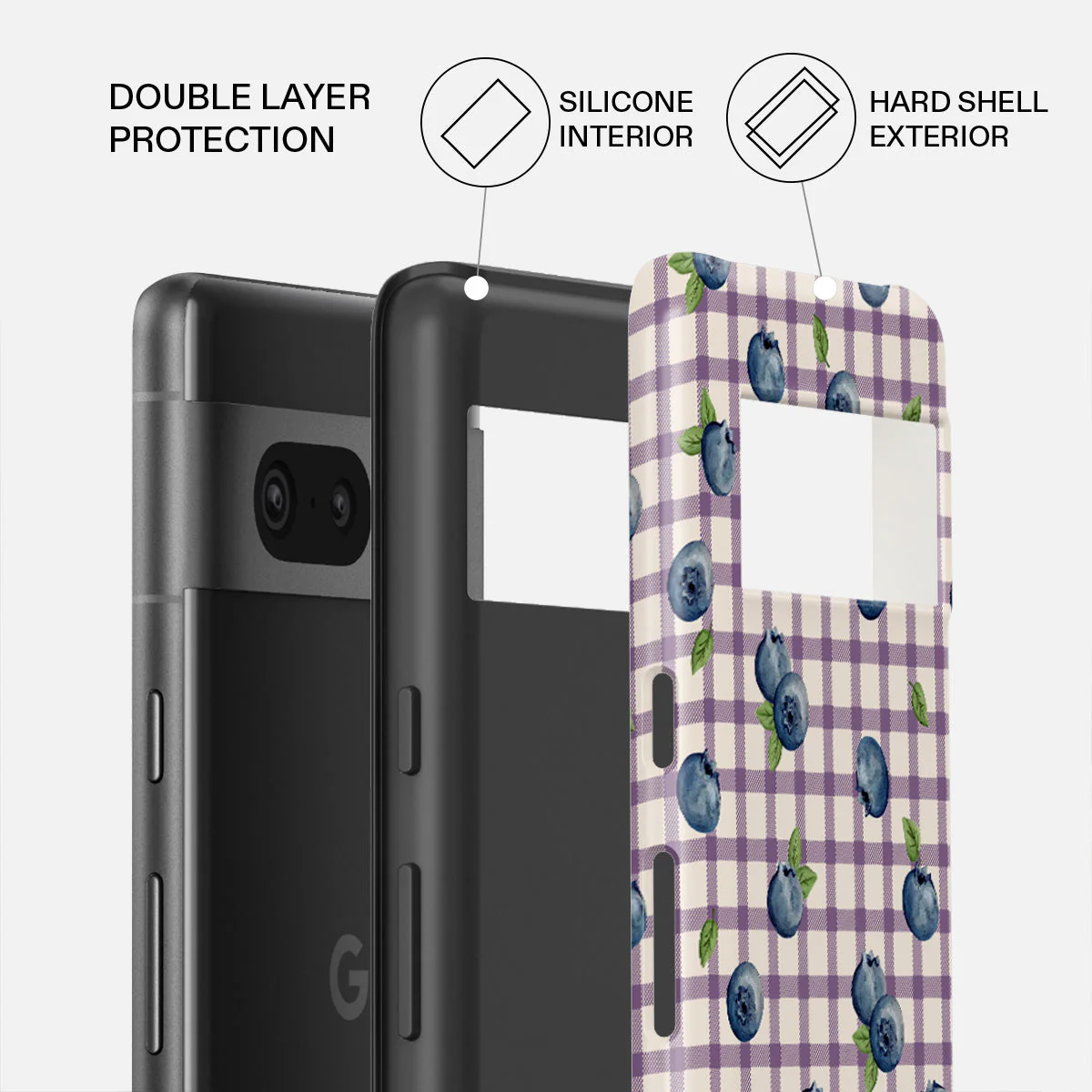 Blueberry Muffin - Google Pixel 7 Case - Image 2