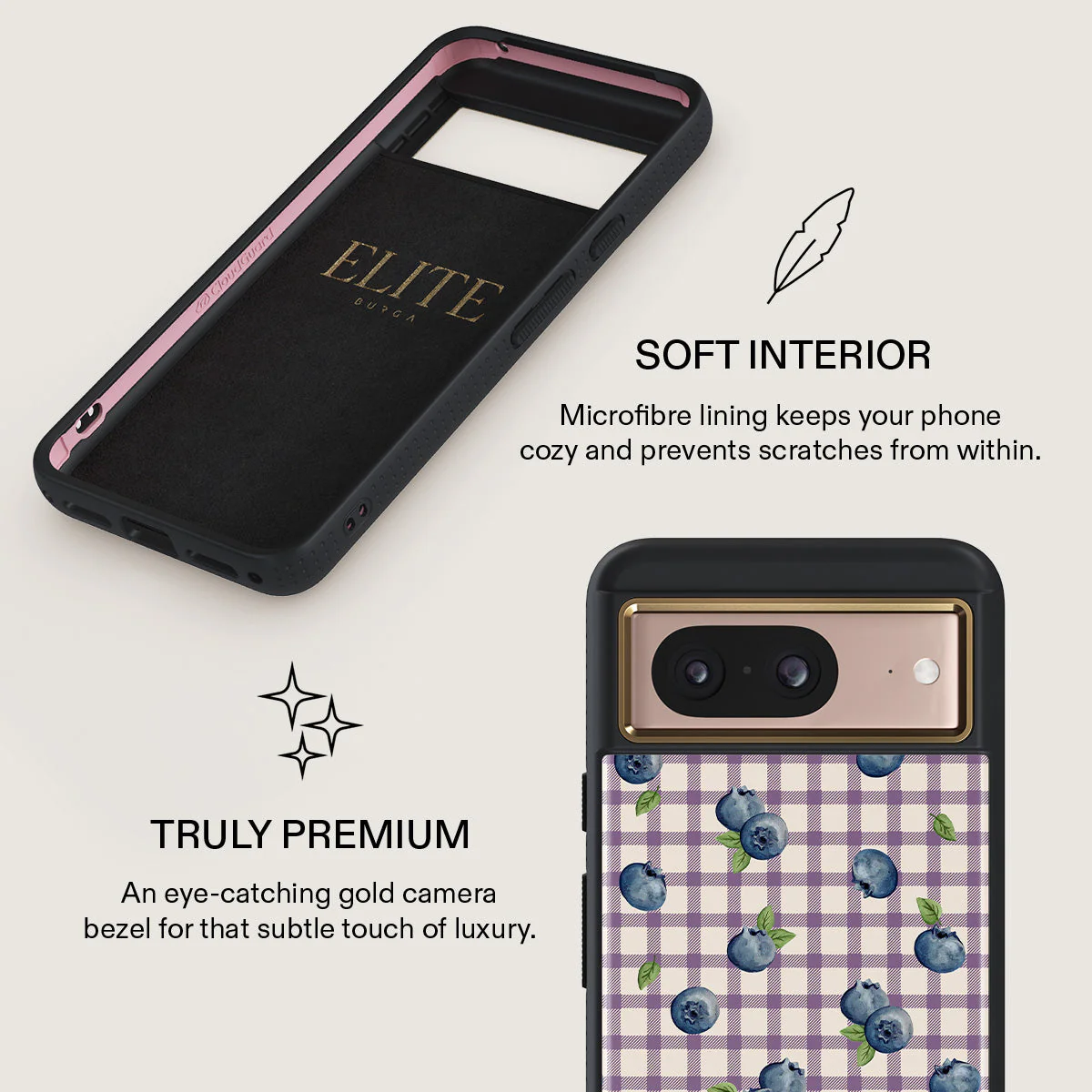 Blueberry Muffin - Google Pixel 8 Case - Image 10