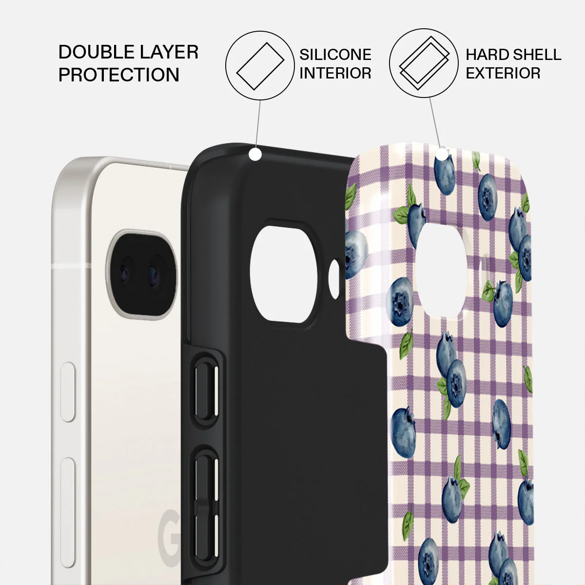 Blueberry Muffin - Google Pixel 9a Case - Image 2