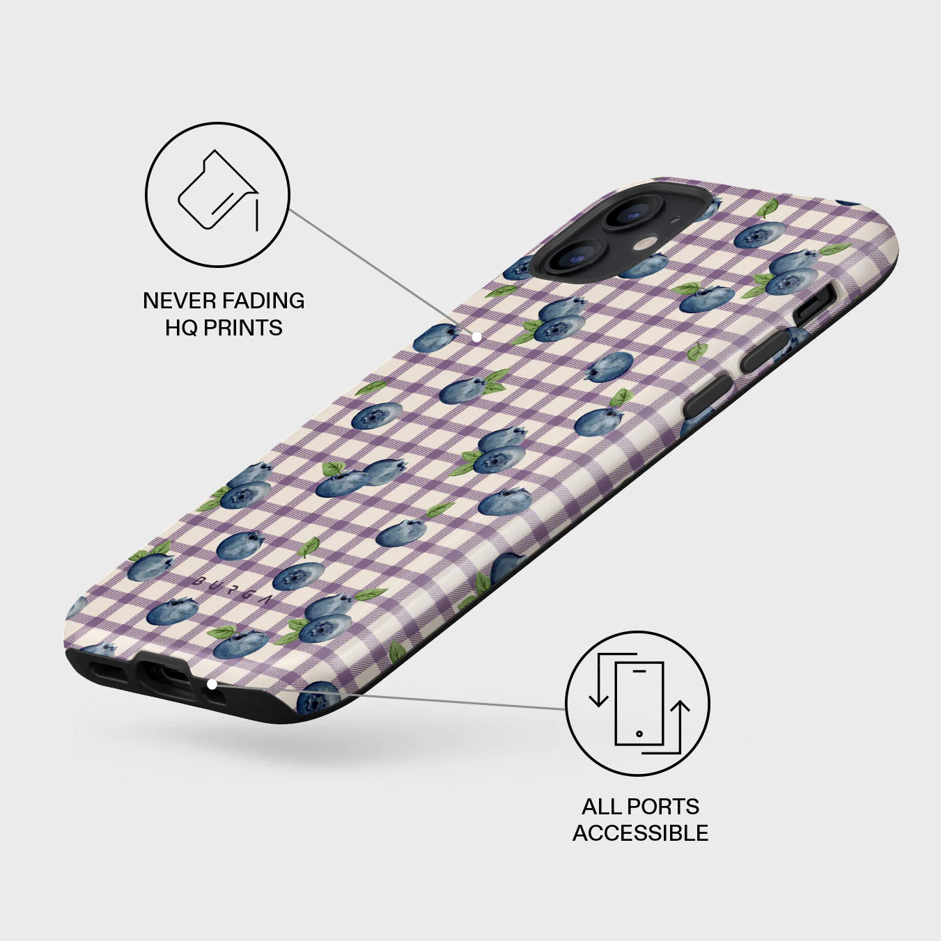 Blueberry Muffin - iPhone 12 Case - Image 3