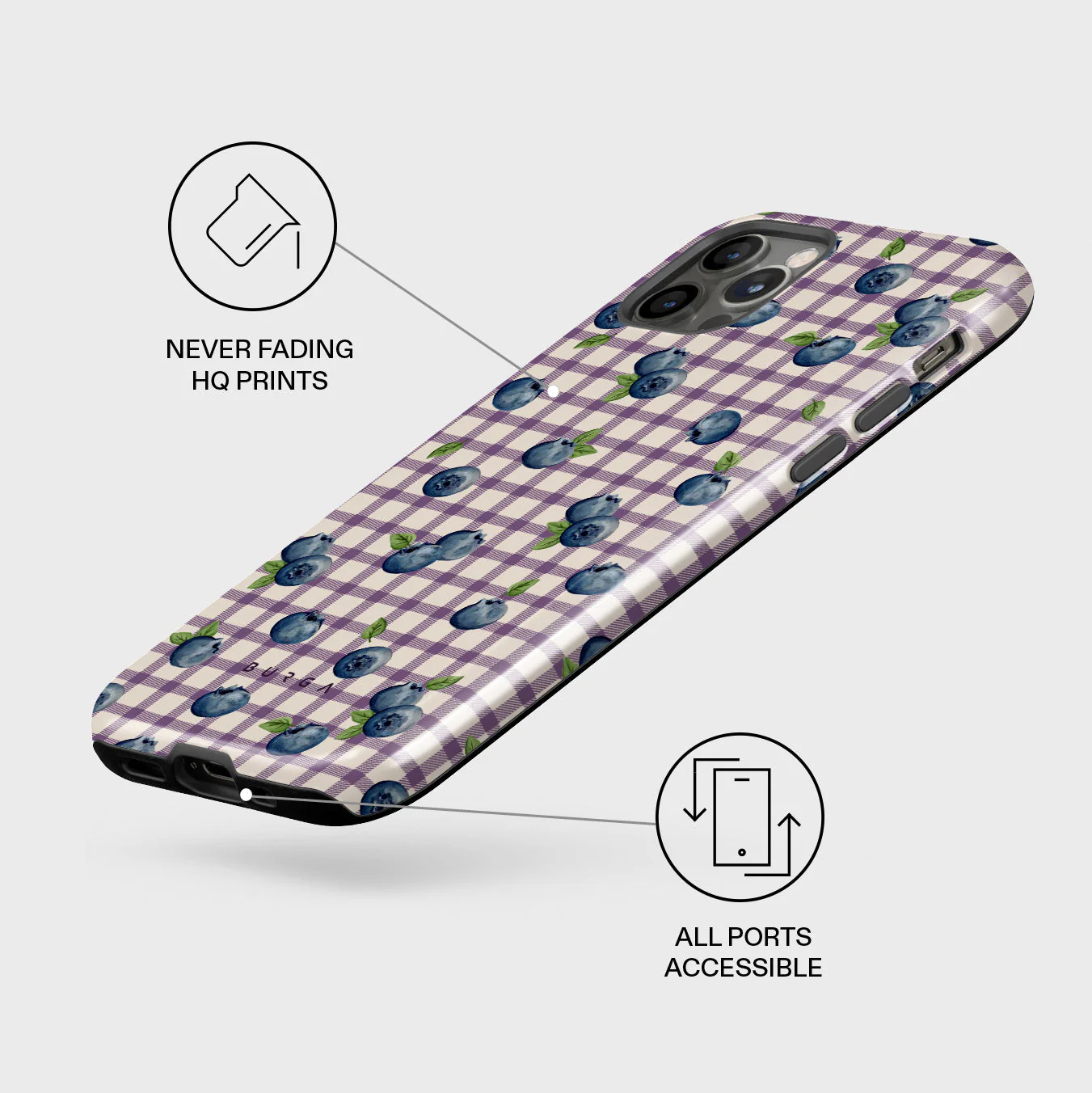 Blueberry Muffin - iPhone 12 Pro Case - Image 3