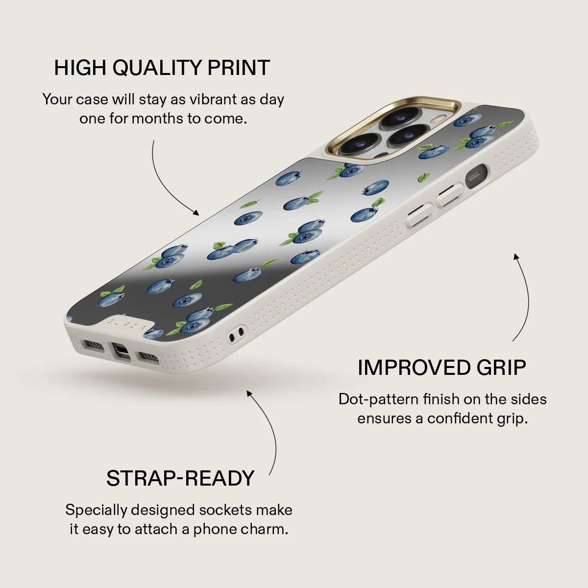 Blueberry Muffin - iPhone 14 Pro Max Case - Image 59