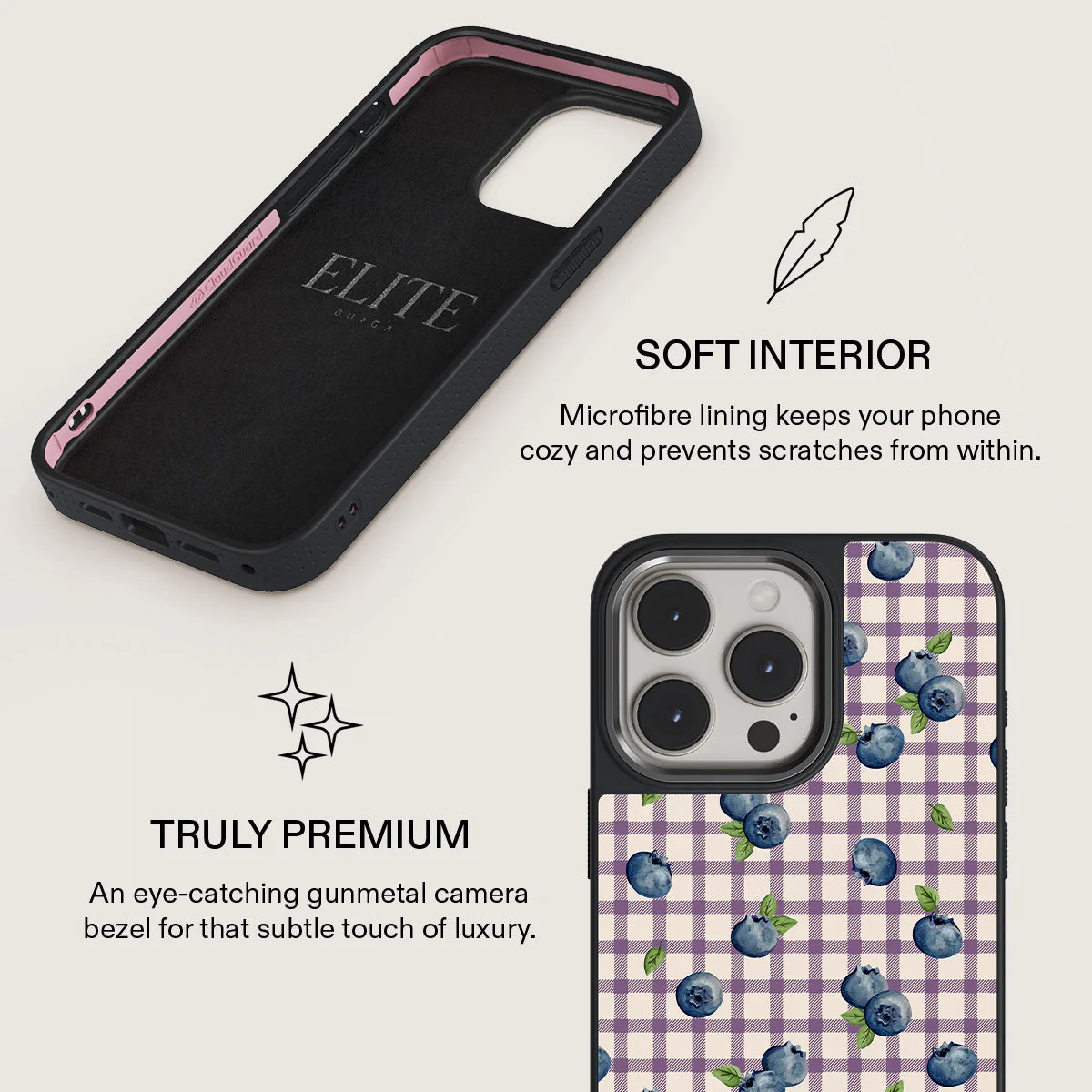 Blueberry Muffin - iPhone 15 Pro Case - Image 17
