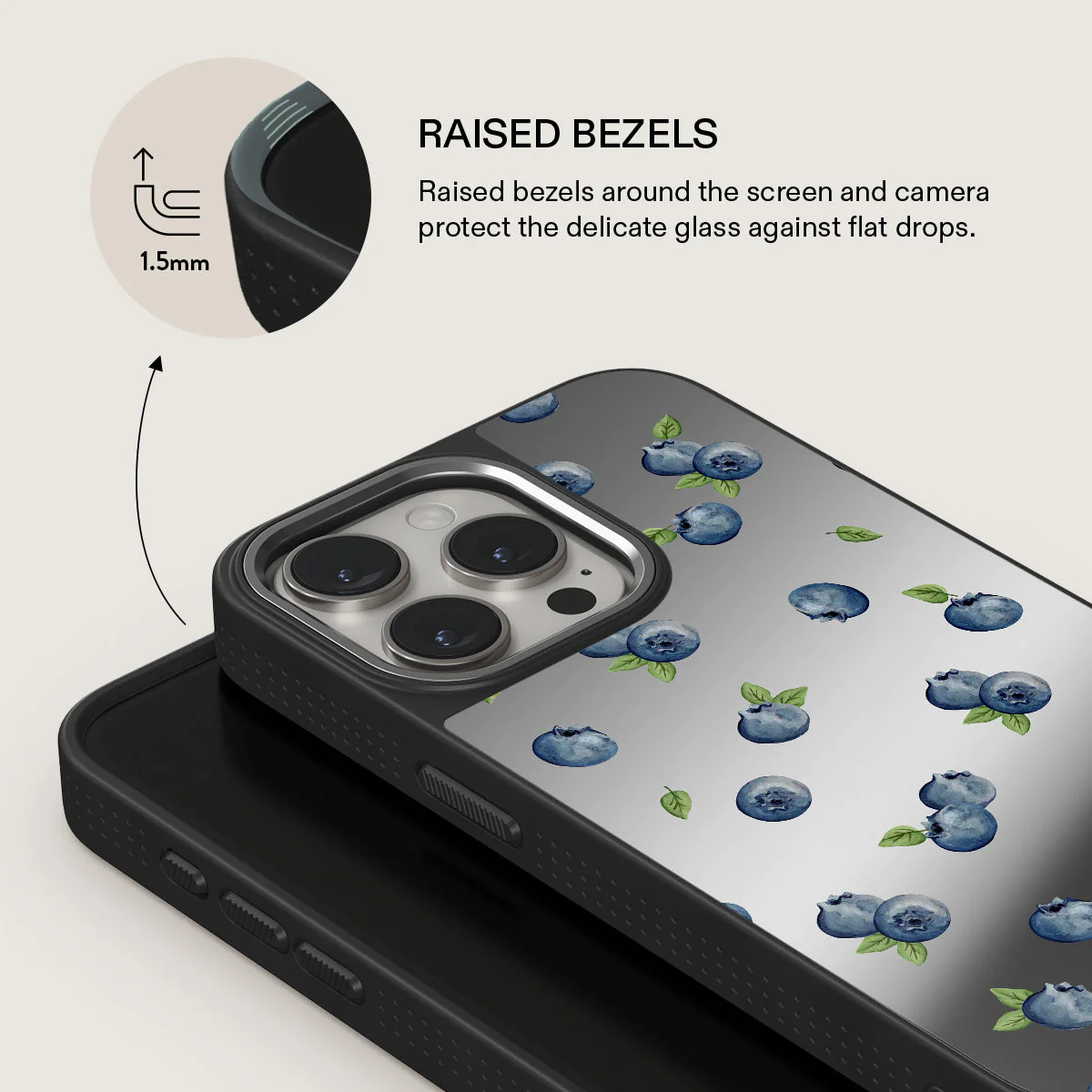 Blueberry Muffin - iPhone 15 Pro Case - Image 38