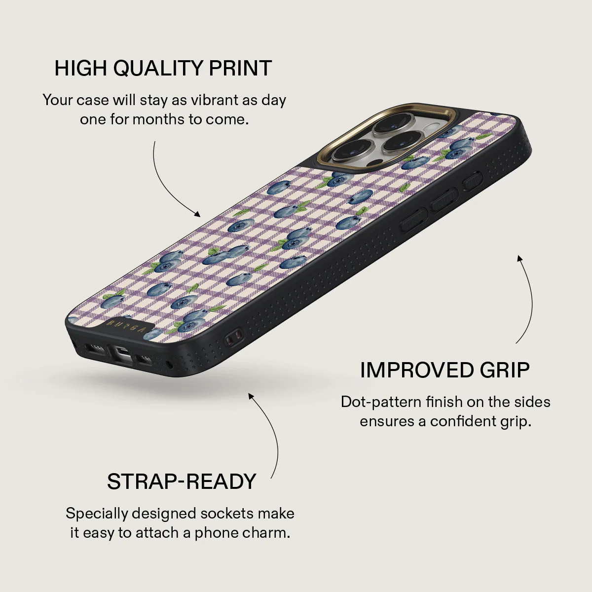 Blueberry Muffin - iPhone 15 Pro Max Case - Image 9
