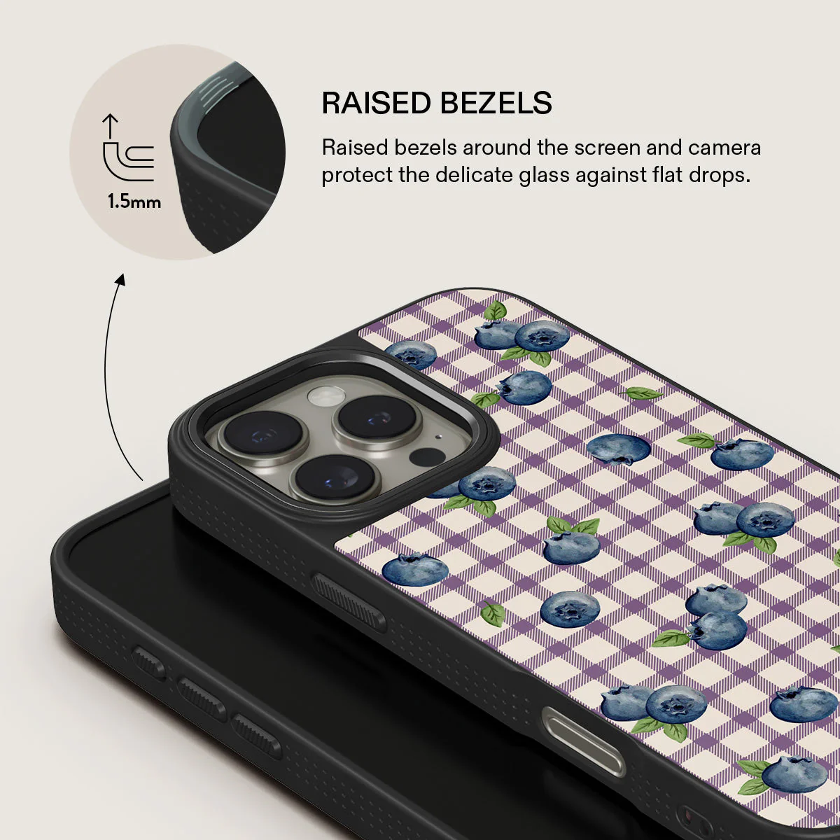 Blueberry Muffin - iPhone 16 Pro Case - Image 16