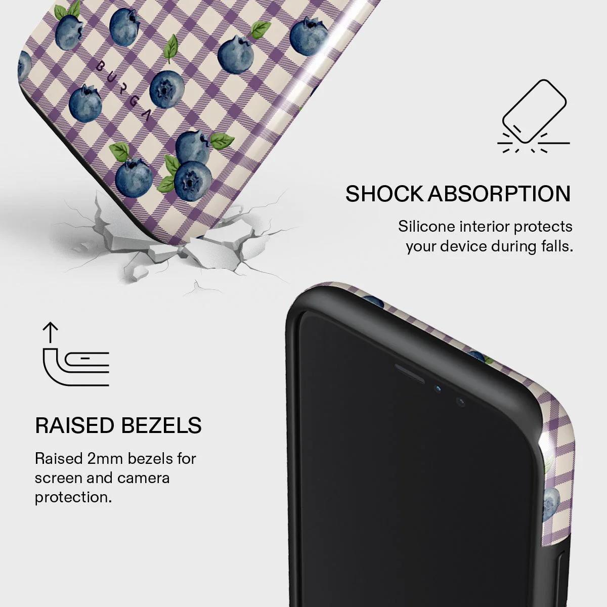 Blueberry Muffin - iPhone X / XS Case - Image 8