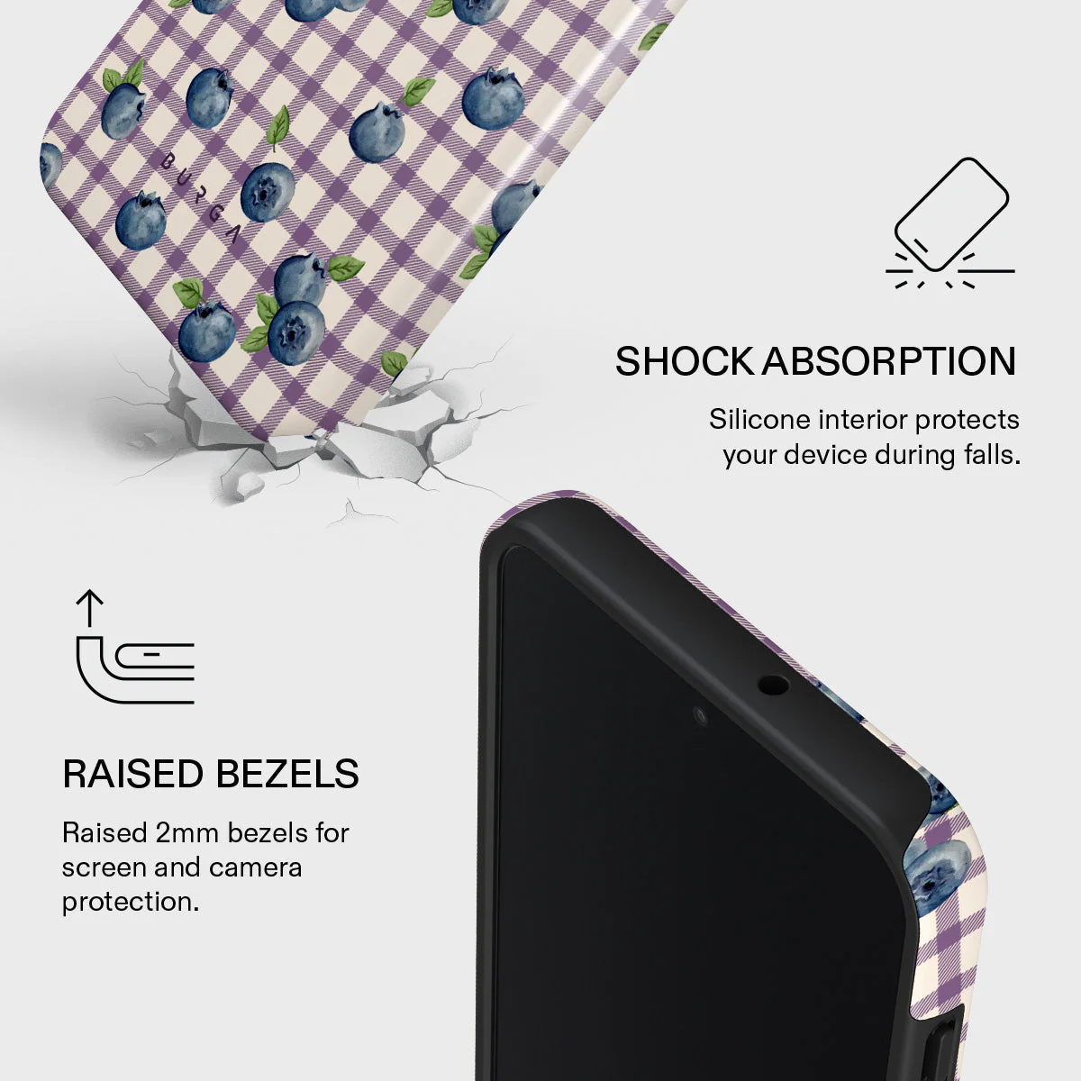 Blueberry Muffin - Samsung Galaxy A16 Case - Image 4