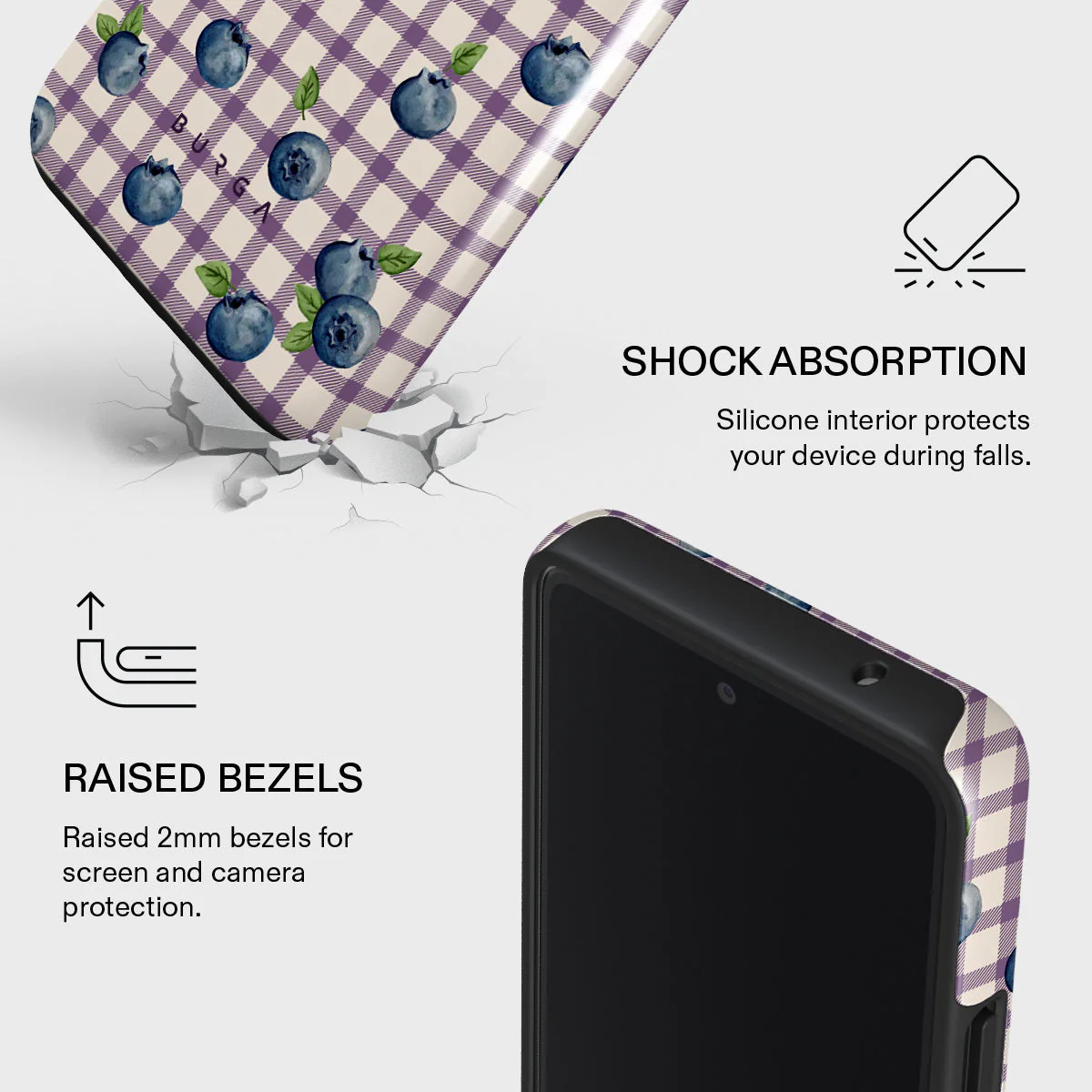Blueberry Muffin - Samsung Galaxy A53 Case - Image 4